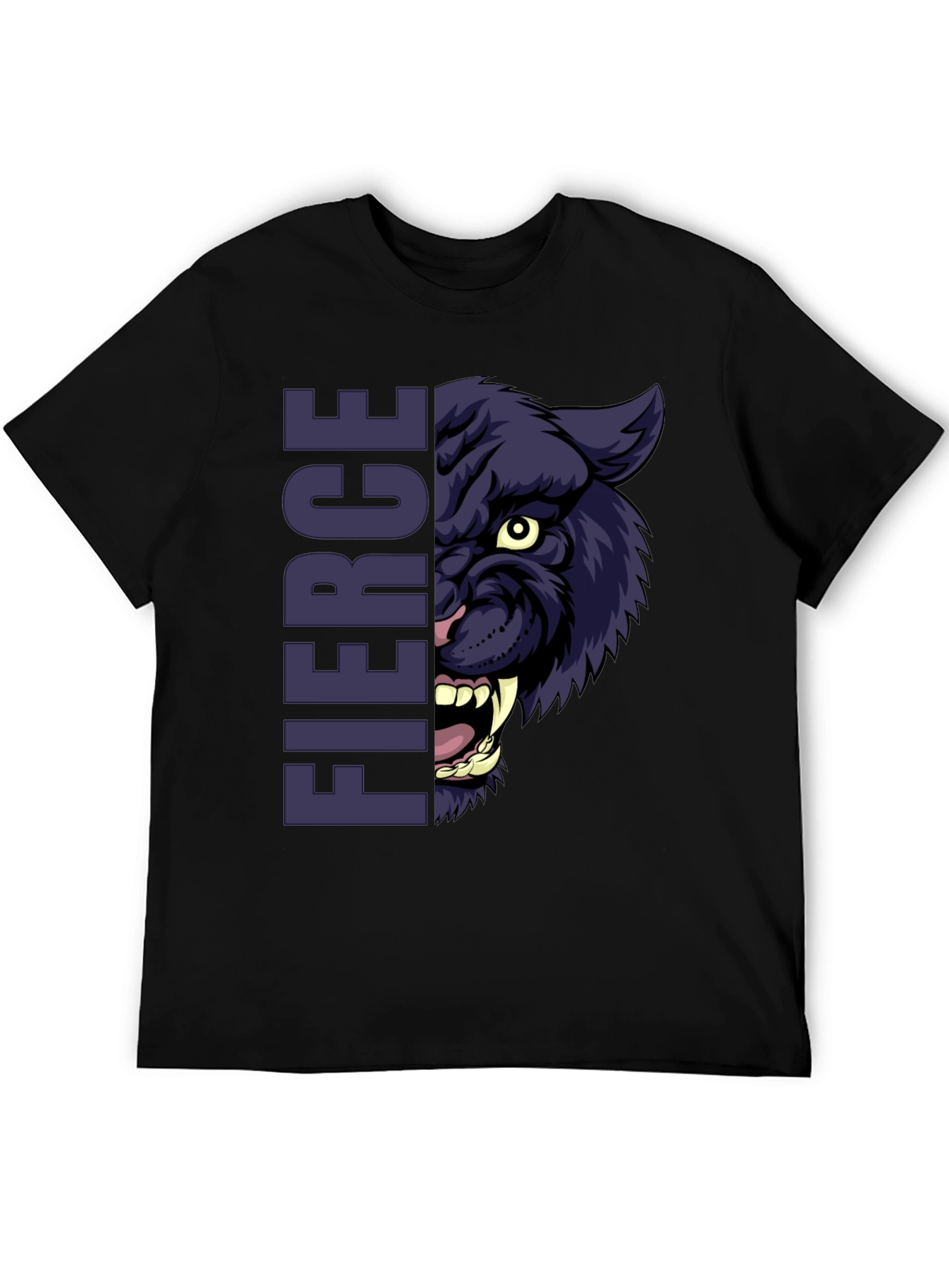 Fierce Panther Graphic T-Shirt