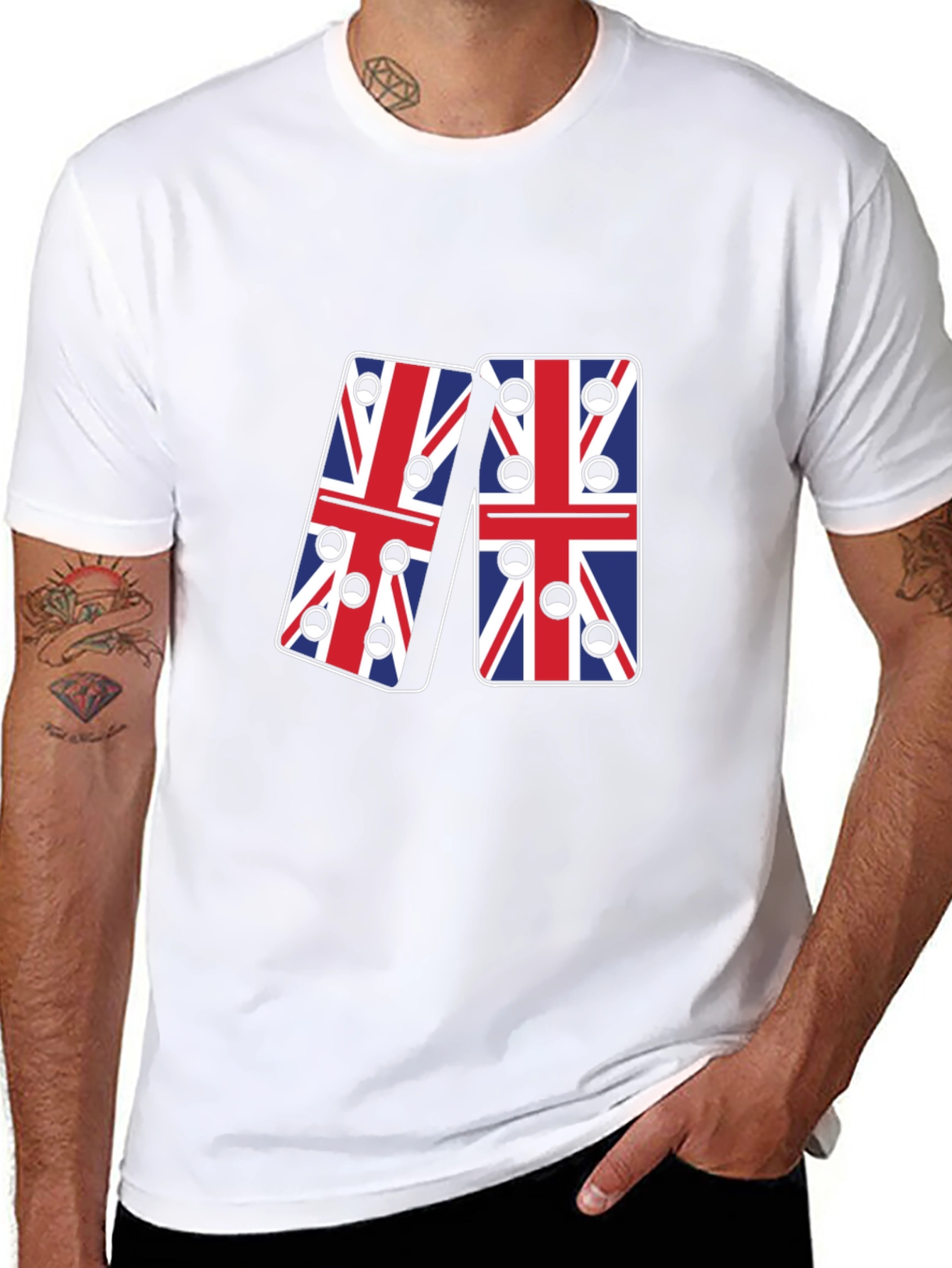 Union Jack Domino T-Shirt