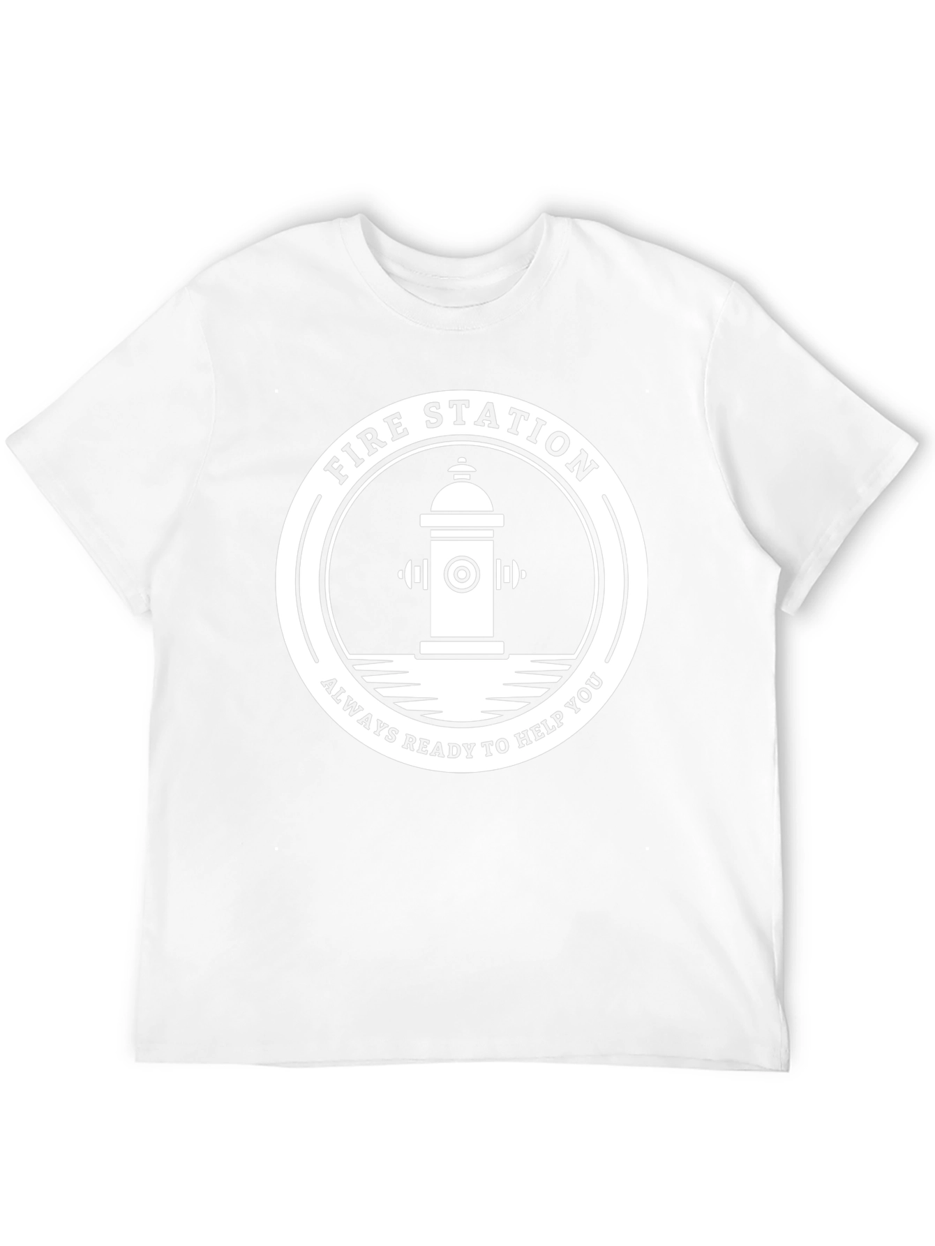 Fire Station Hydrant Graphic Tee - Always Ready