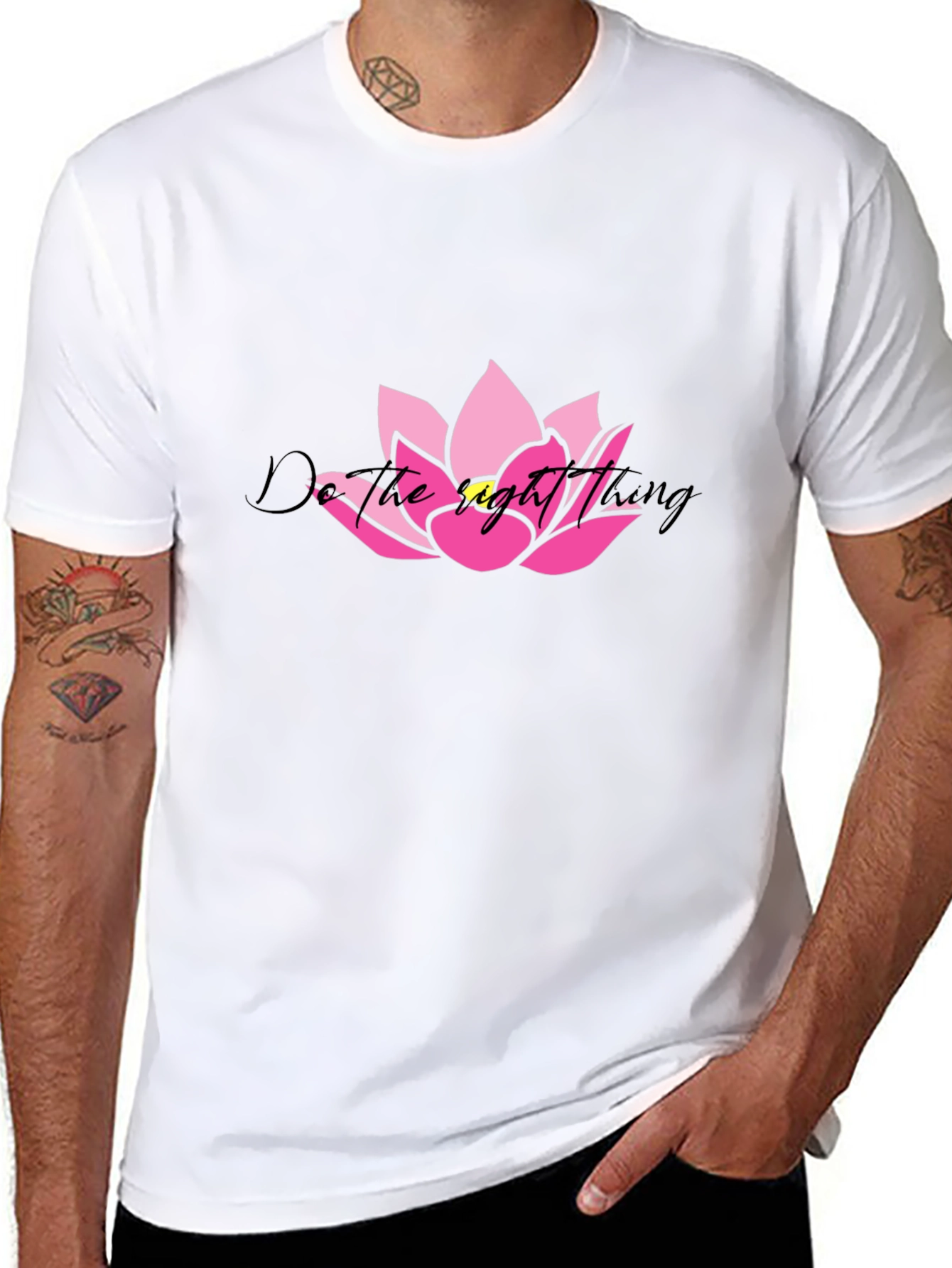 Lotus Do The Right Thing Graphic Tee