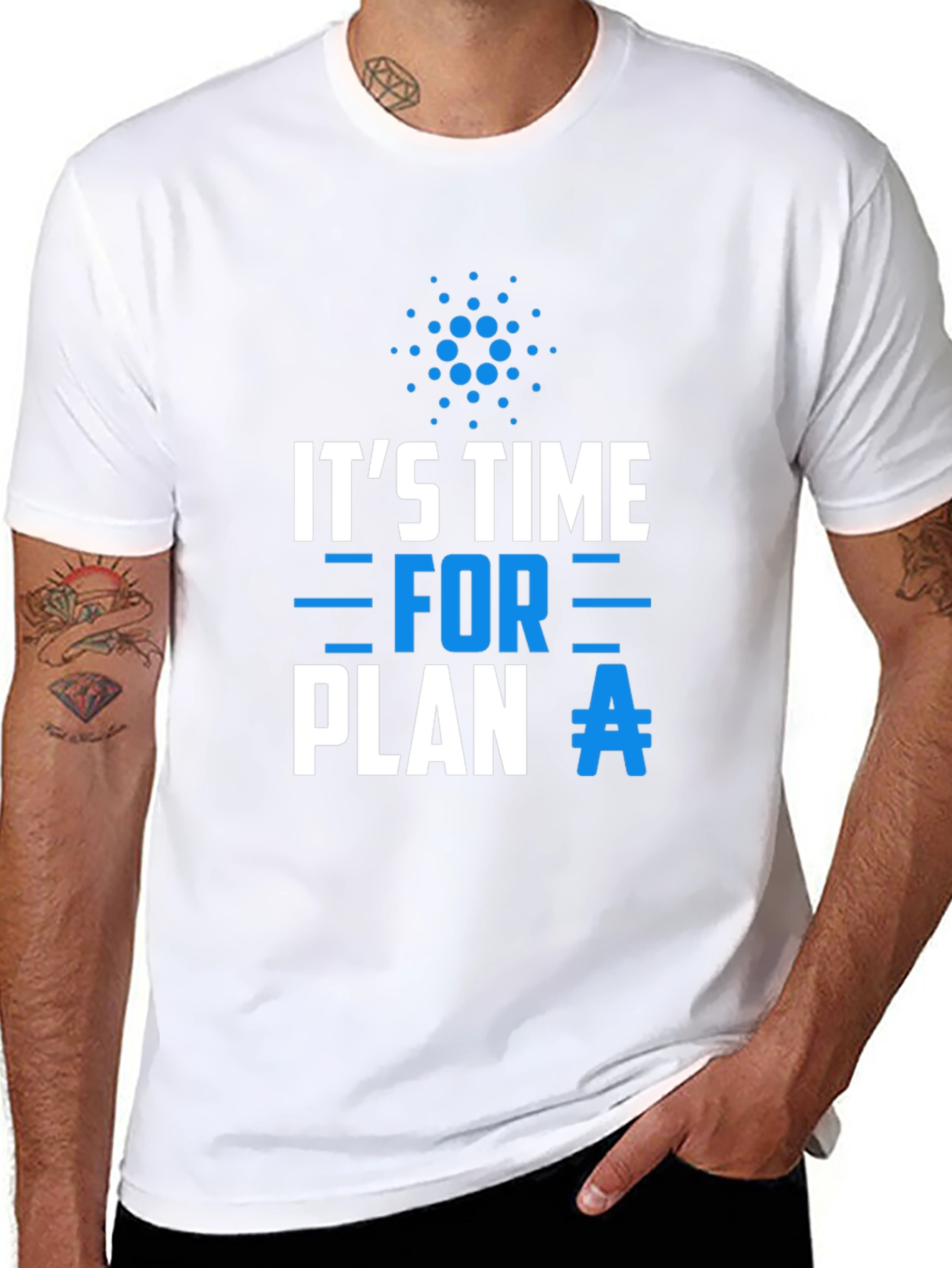 Plan A Cardano T-Shirt - Crypto Tee
