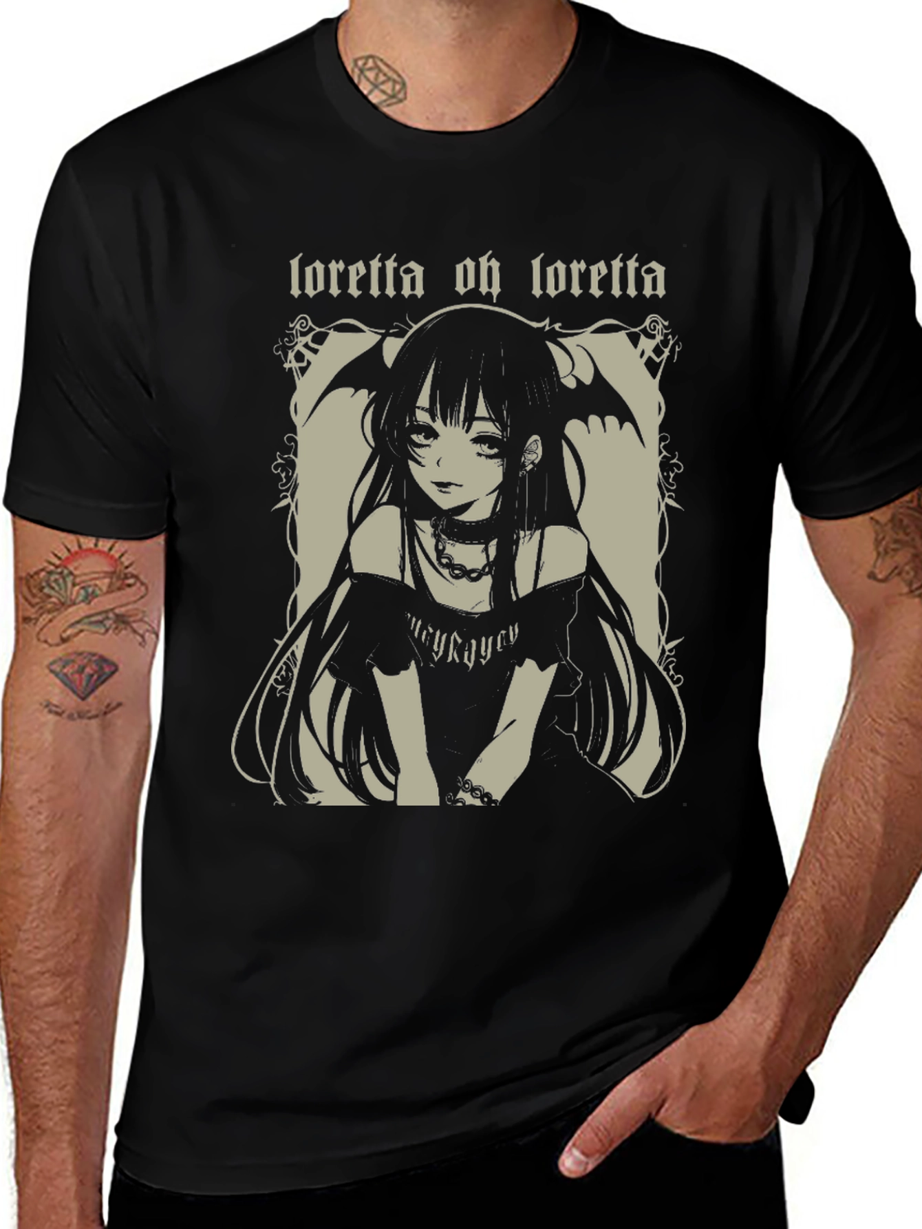 Loretta Oh Loretta Anime Graphic Tee