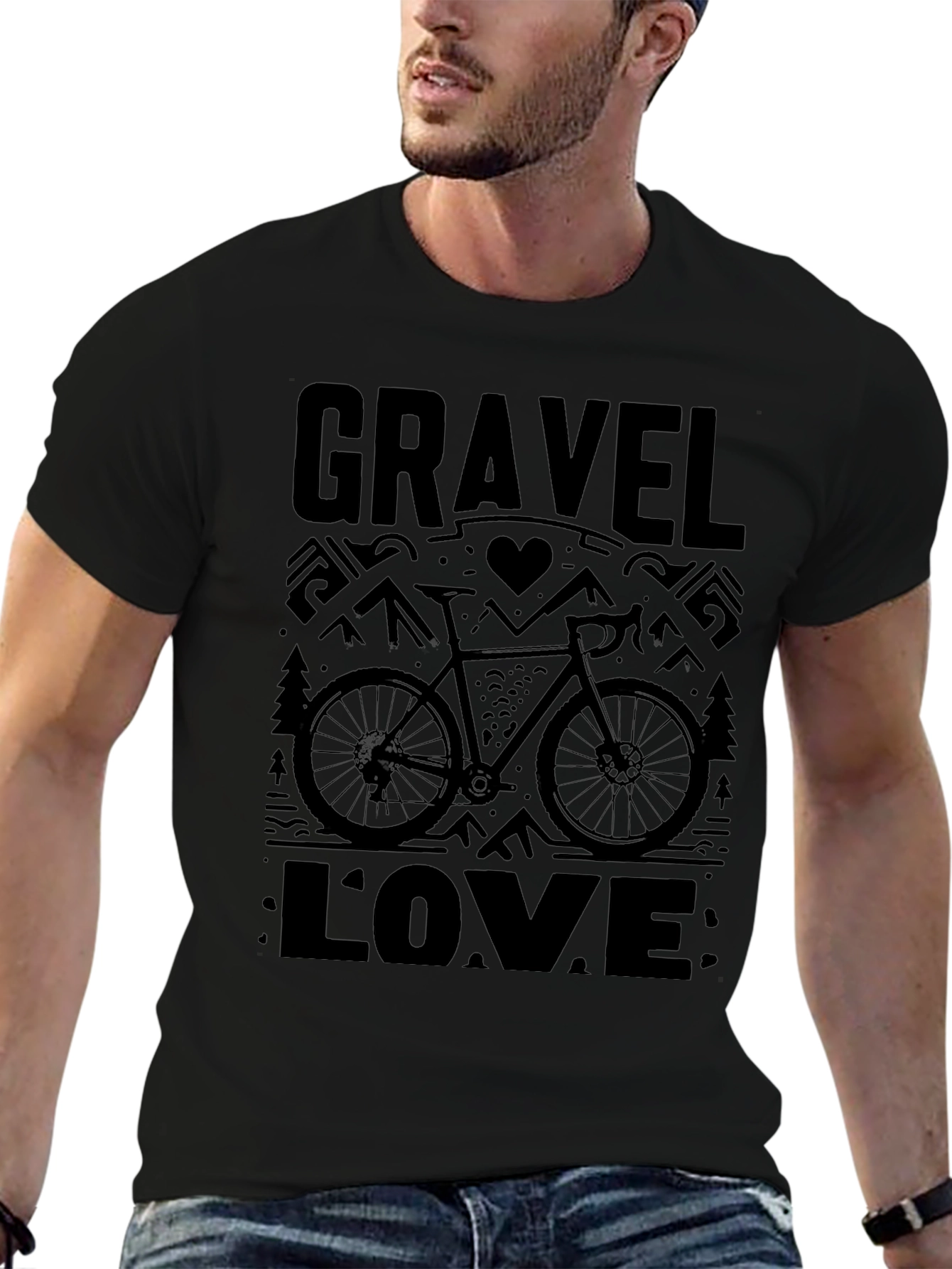 Gravel Love Graphic Tee - Cycling Shirt