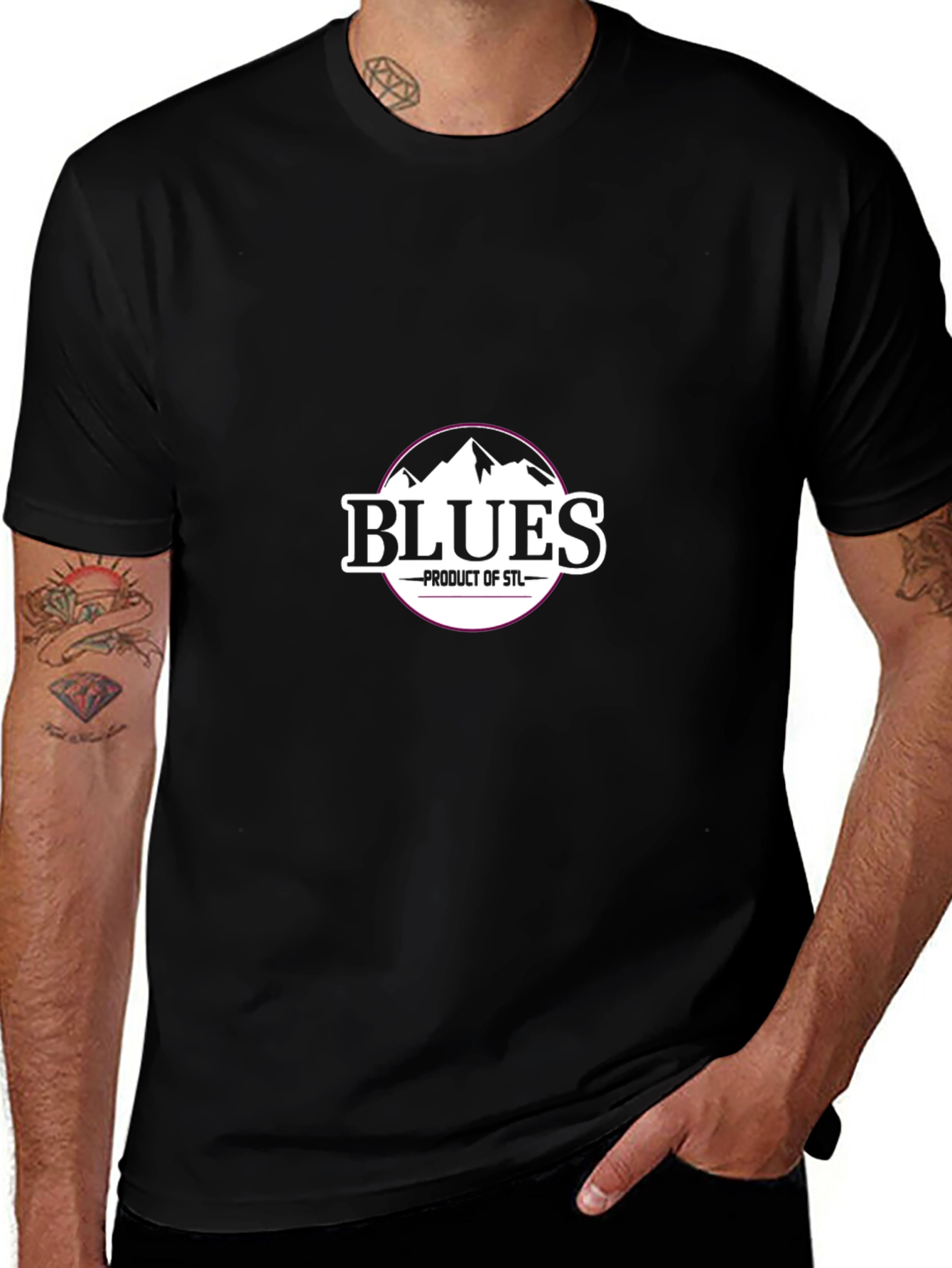 Blues Product of STL Graphic Tee