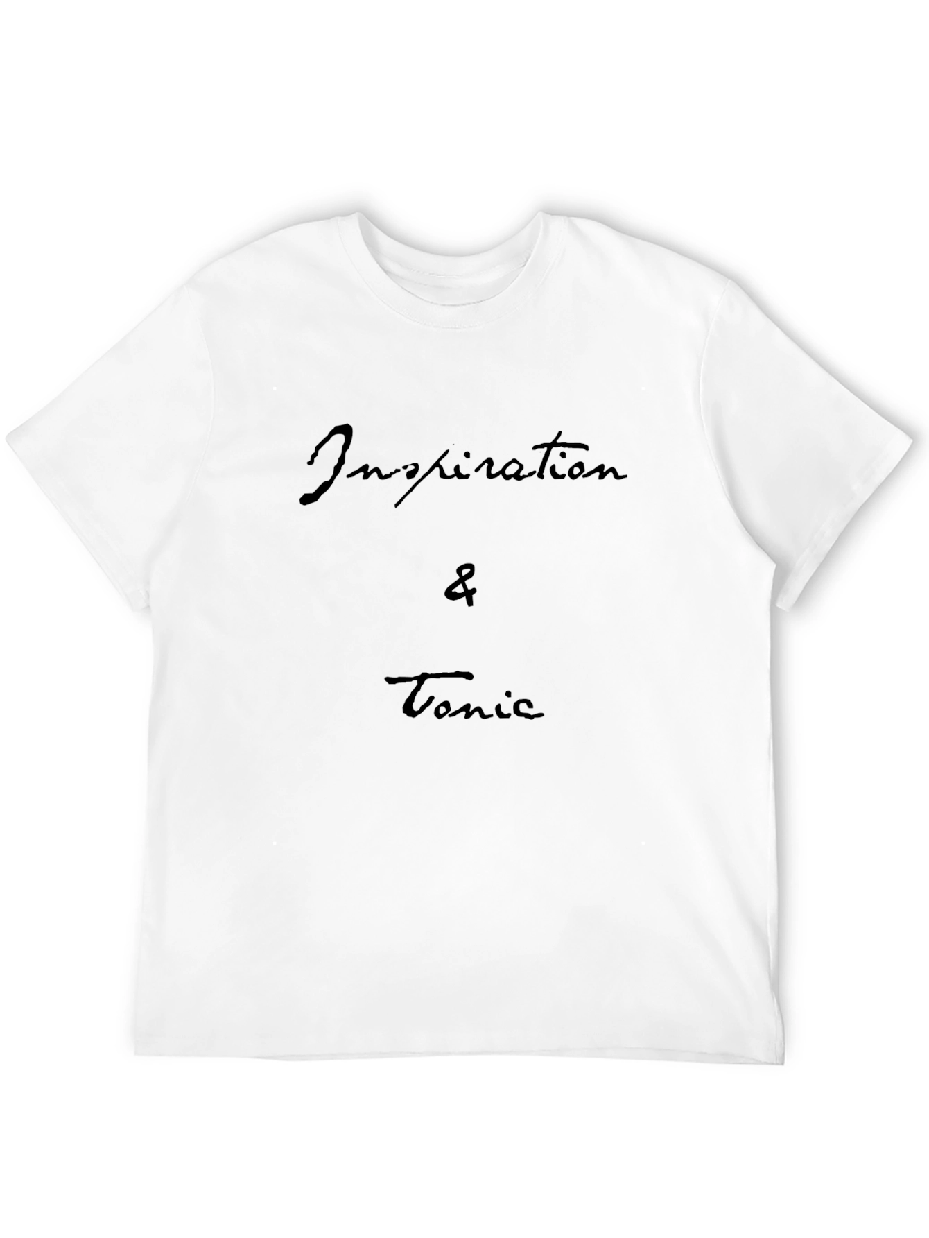 Inspiration & Tonic Black Graphic Tee
