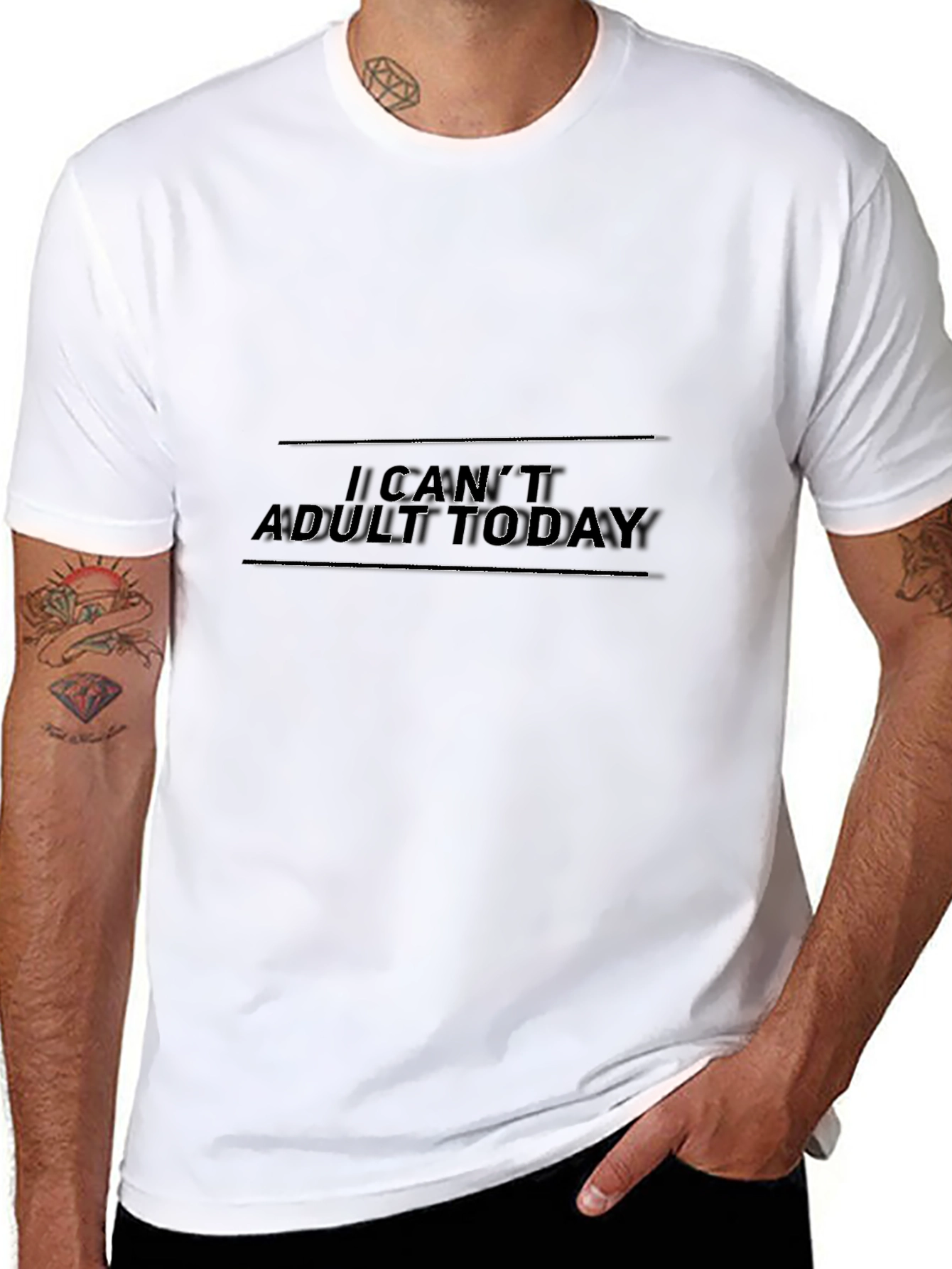 I Cant Adult Today Graphic T-Shirt