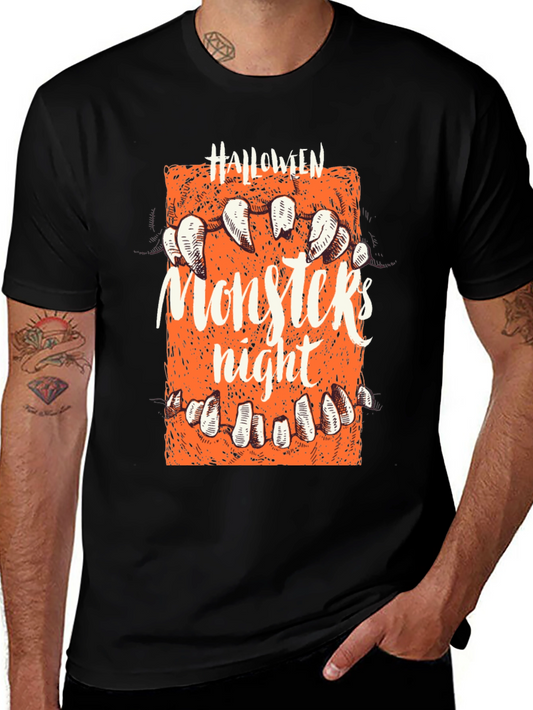 Halloween Monster Night Graphic Tee