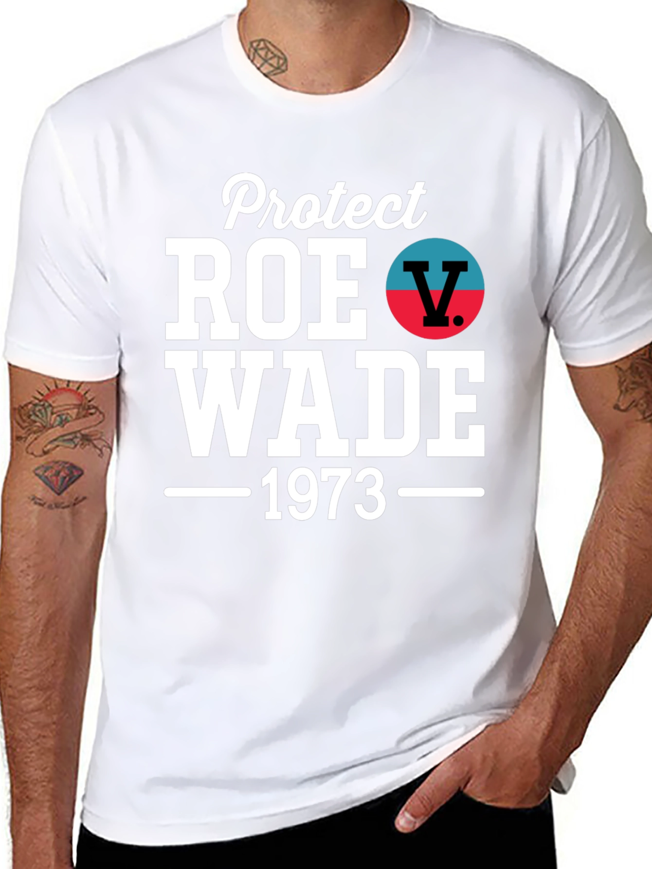 Protect Roe V. Wade 1973 Graphic Tee