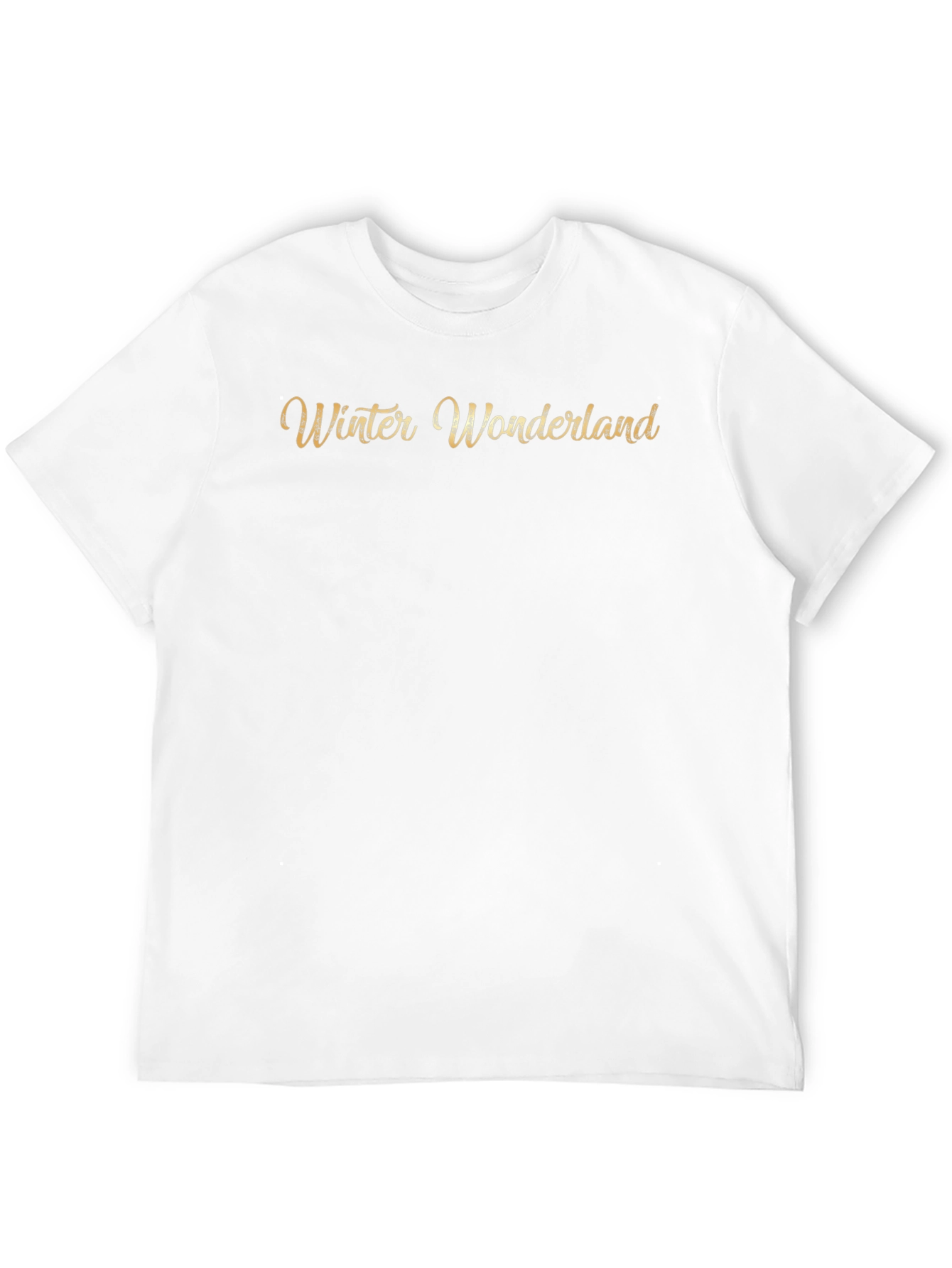 Winter Wonderland Black Graphic Tee