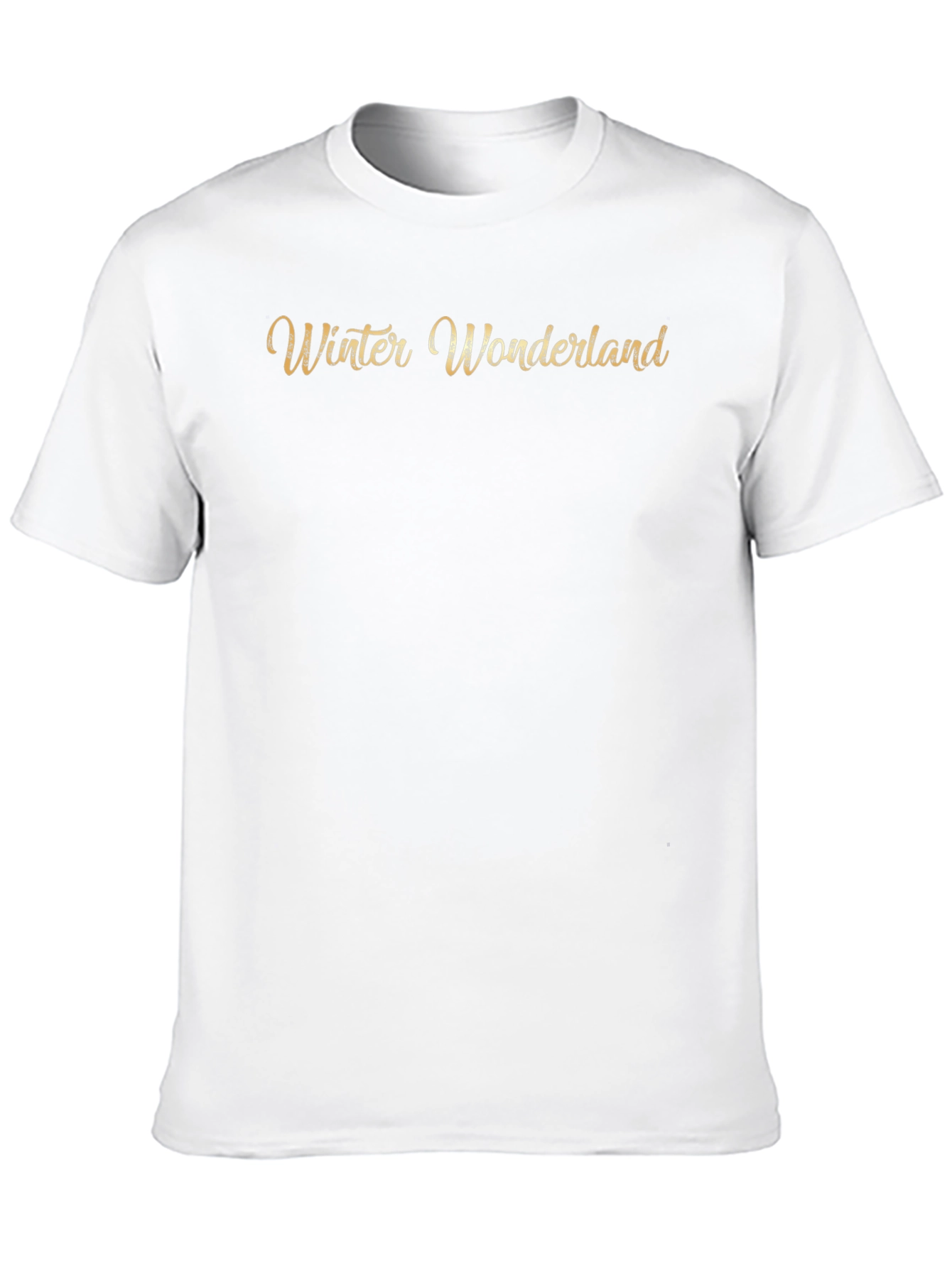 Winter Wonderland Black Graphic Tee