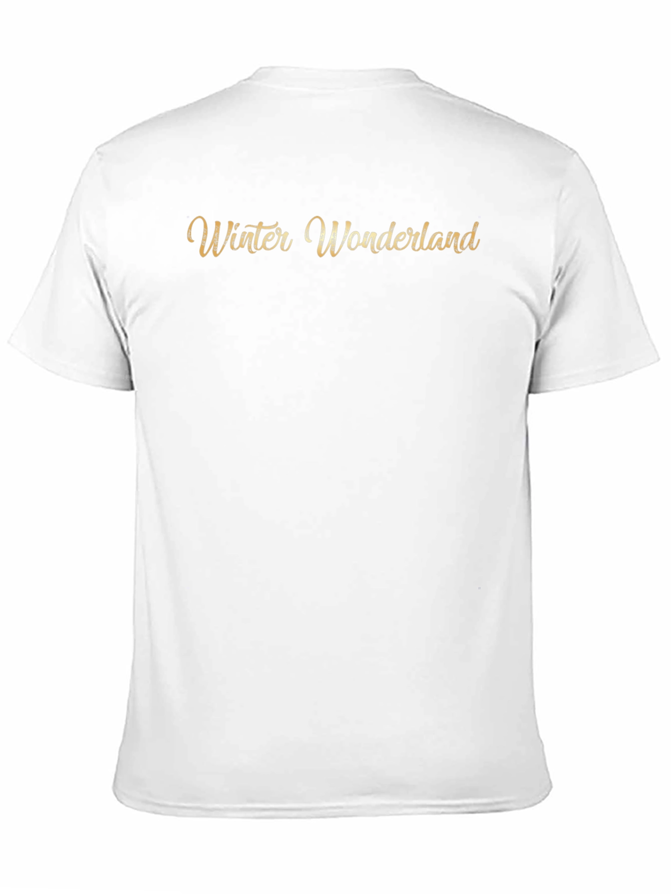 Winter Wonderland Black Graphic Tee