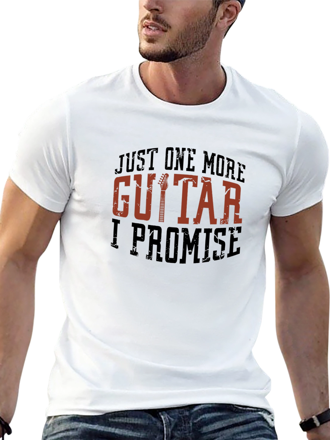 Just One More Guitar I Promise Funny T-Shirt