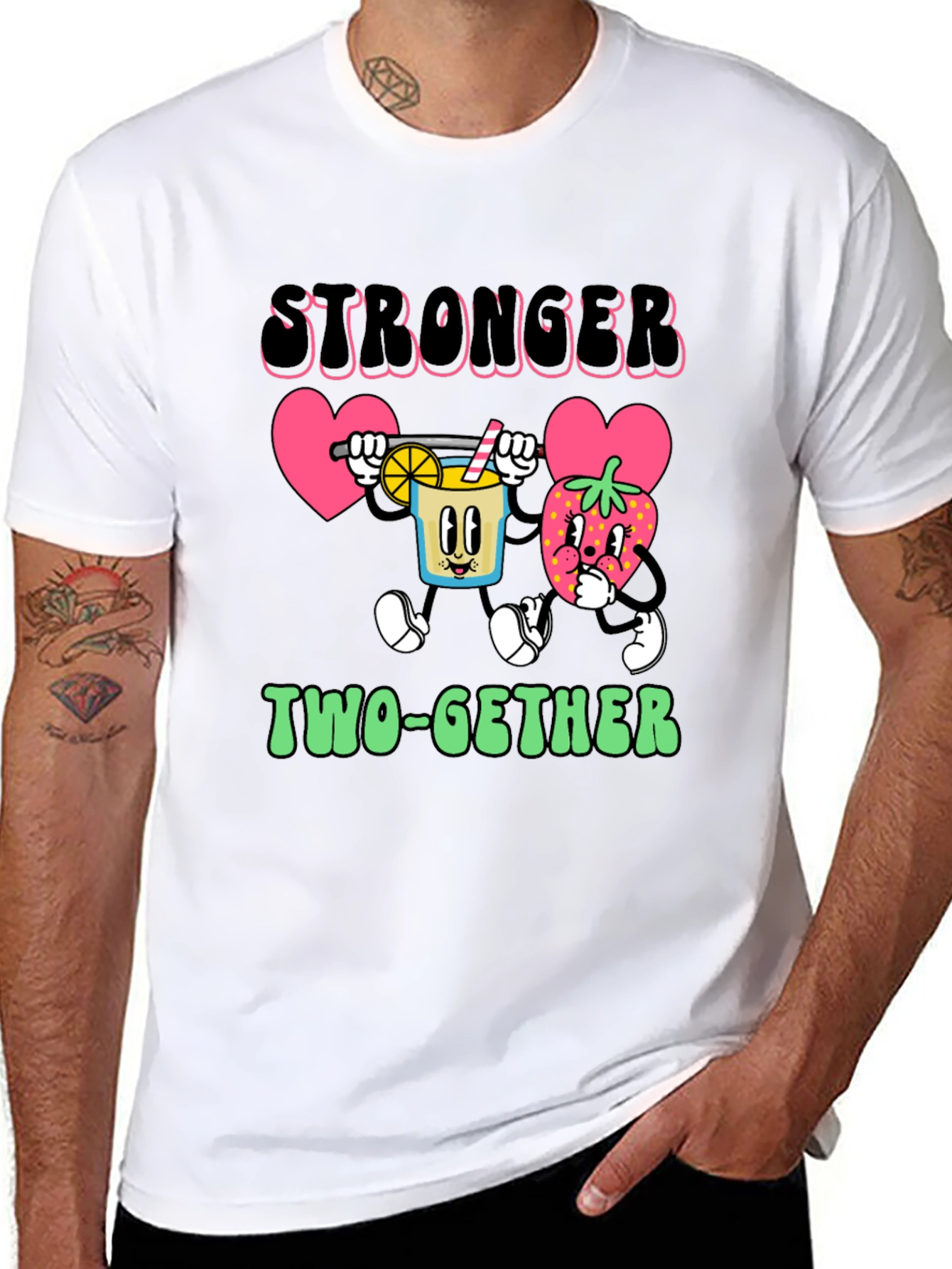 Stronger Two-Gether Graphic Tee
