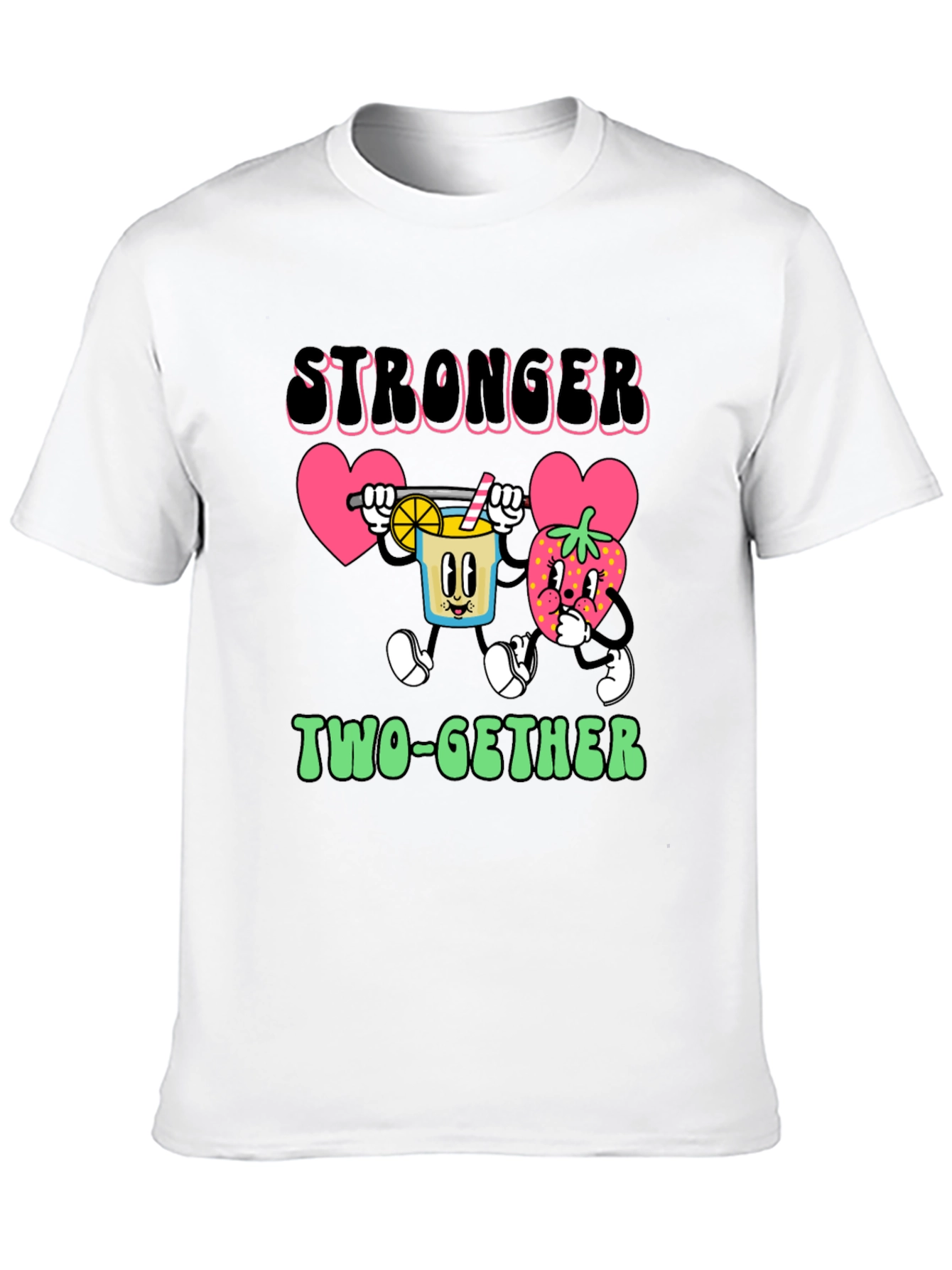 Stronger Two-Gether Graphic Tee
