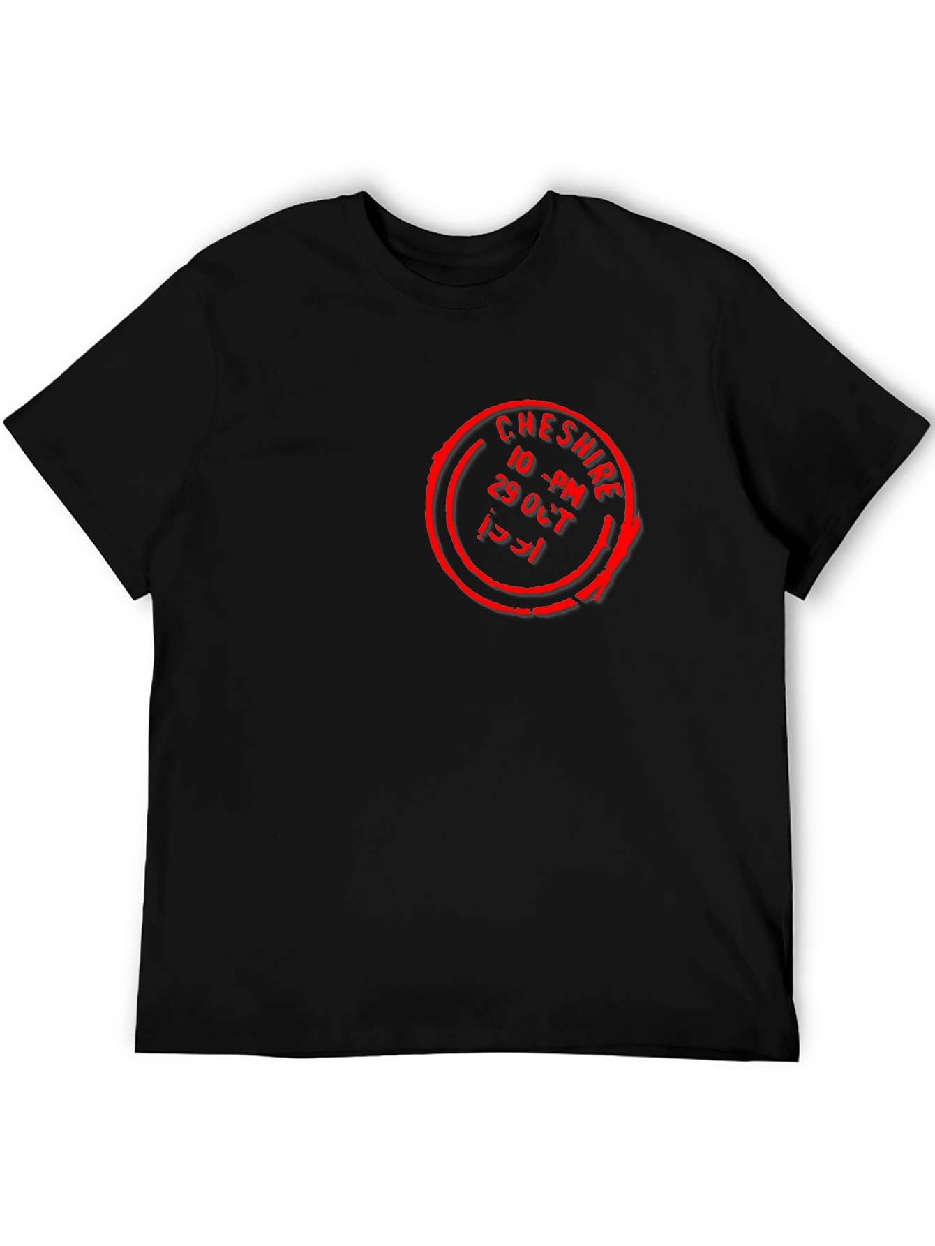 Cheshire Halloween T-Shirt 10 PM Oct 29