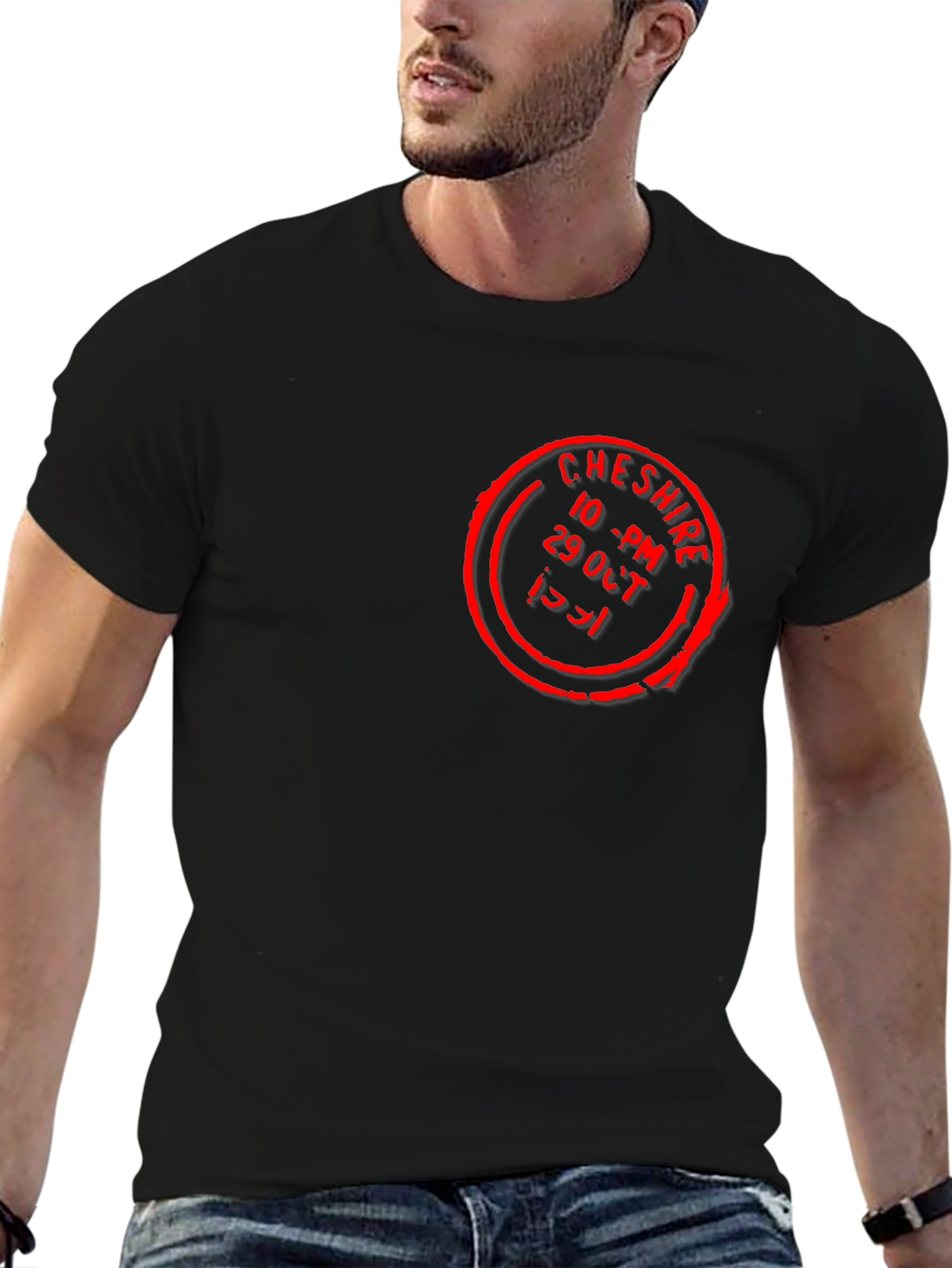 Cheshire Halloween T-Shirt 10 PM Oct 29