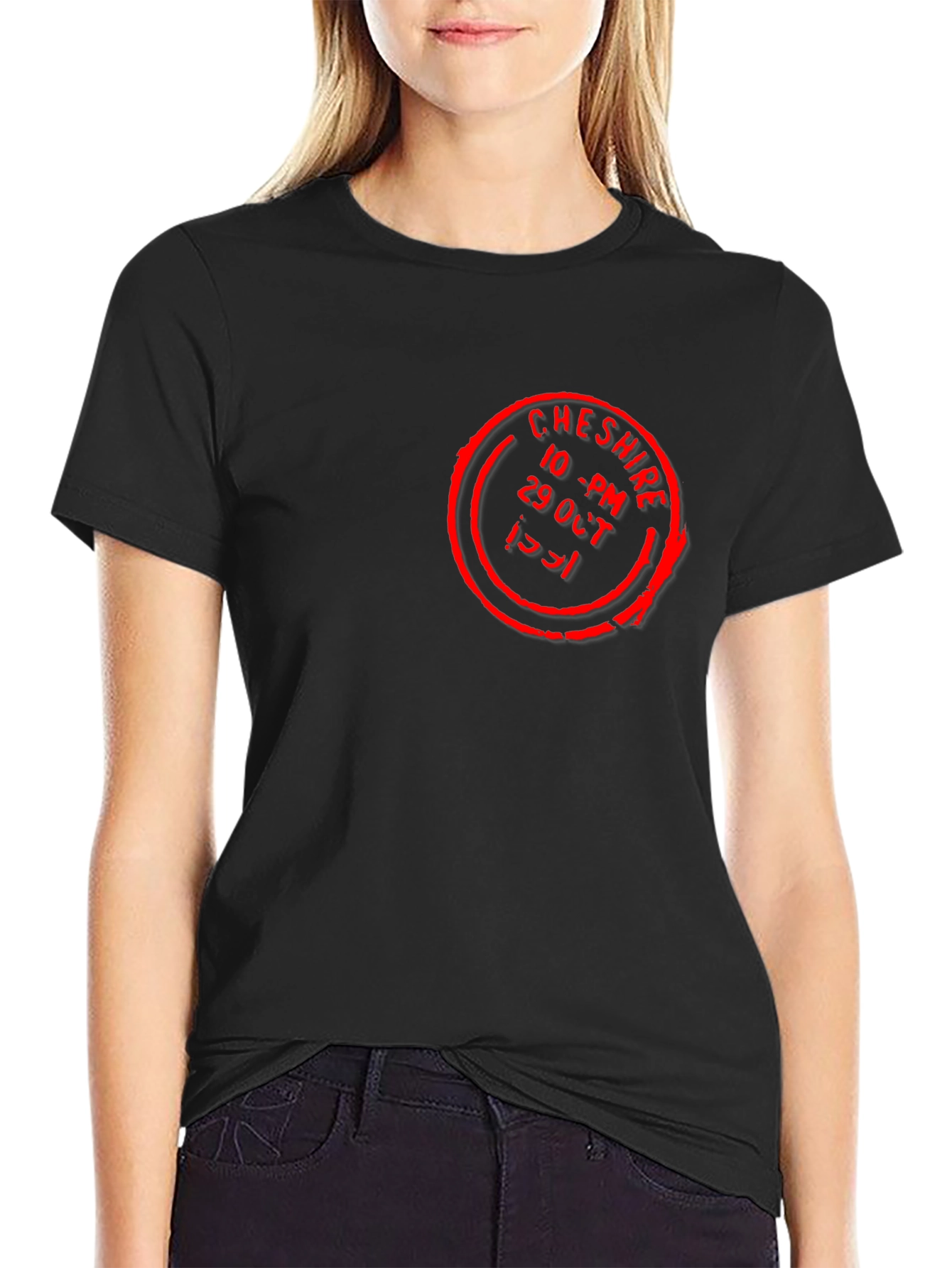 Cheshire Halloween T-Shirt 10 PM Oct 29