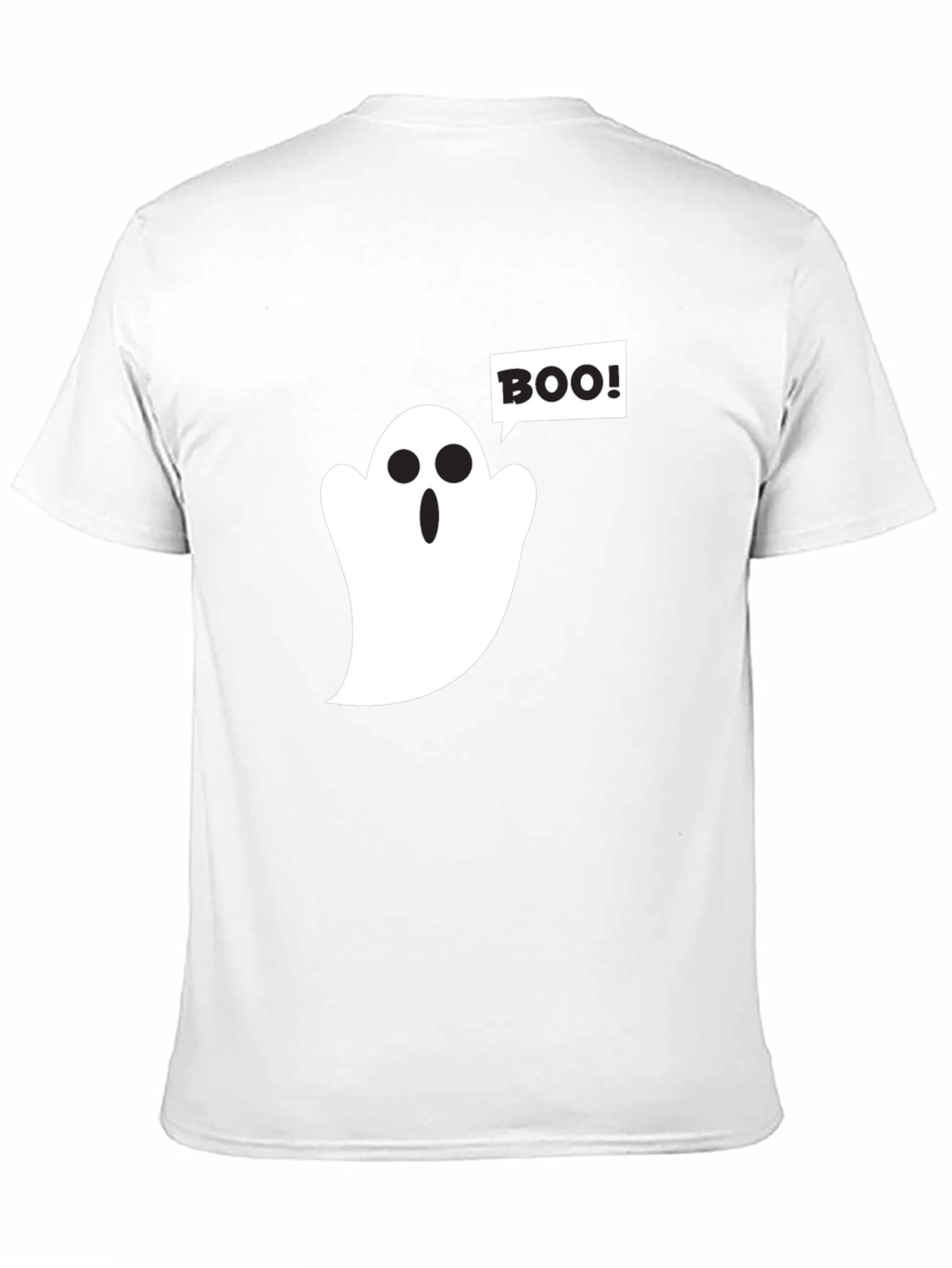 Boo Ghost Graphic Tee - Halloween T-Shirt