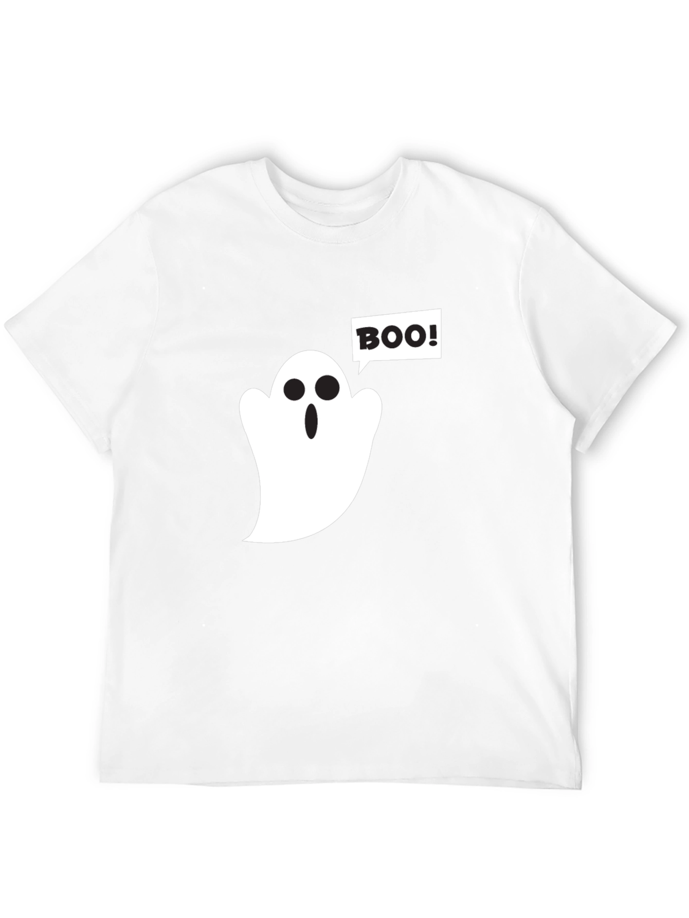 Boo Ghost Graphic Tee - Halloween T-Shirt