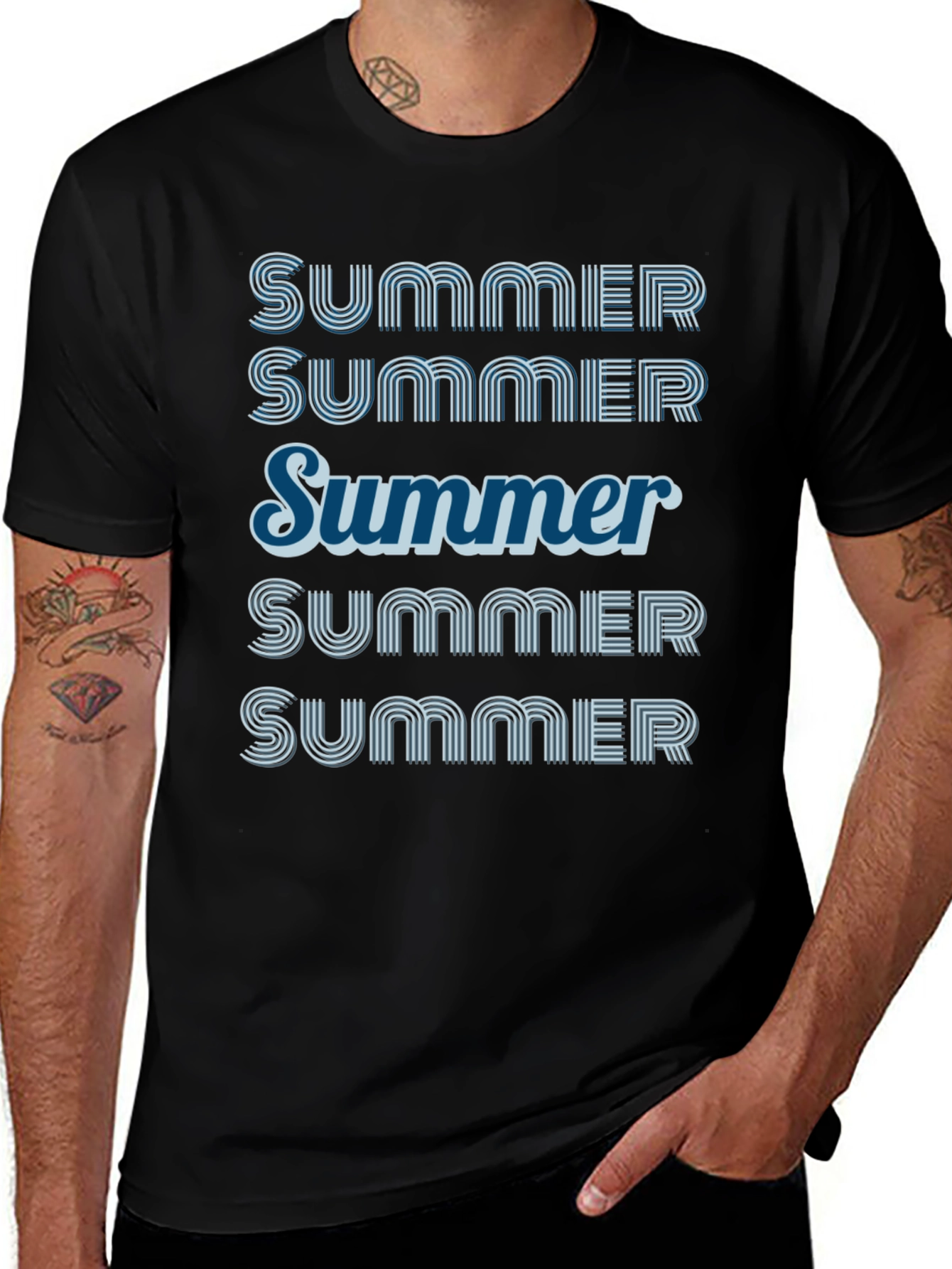 Retro Summer T-Shirt - Cool Summer Vibes