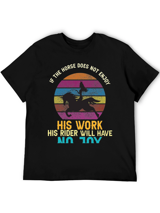 Horse Lover T-Shirt - Equestrian Humor Design