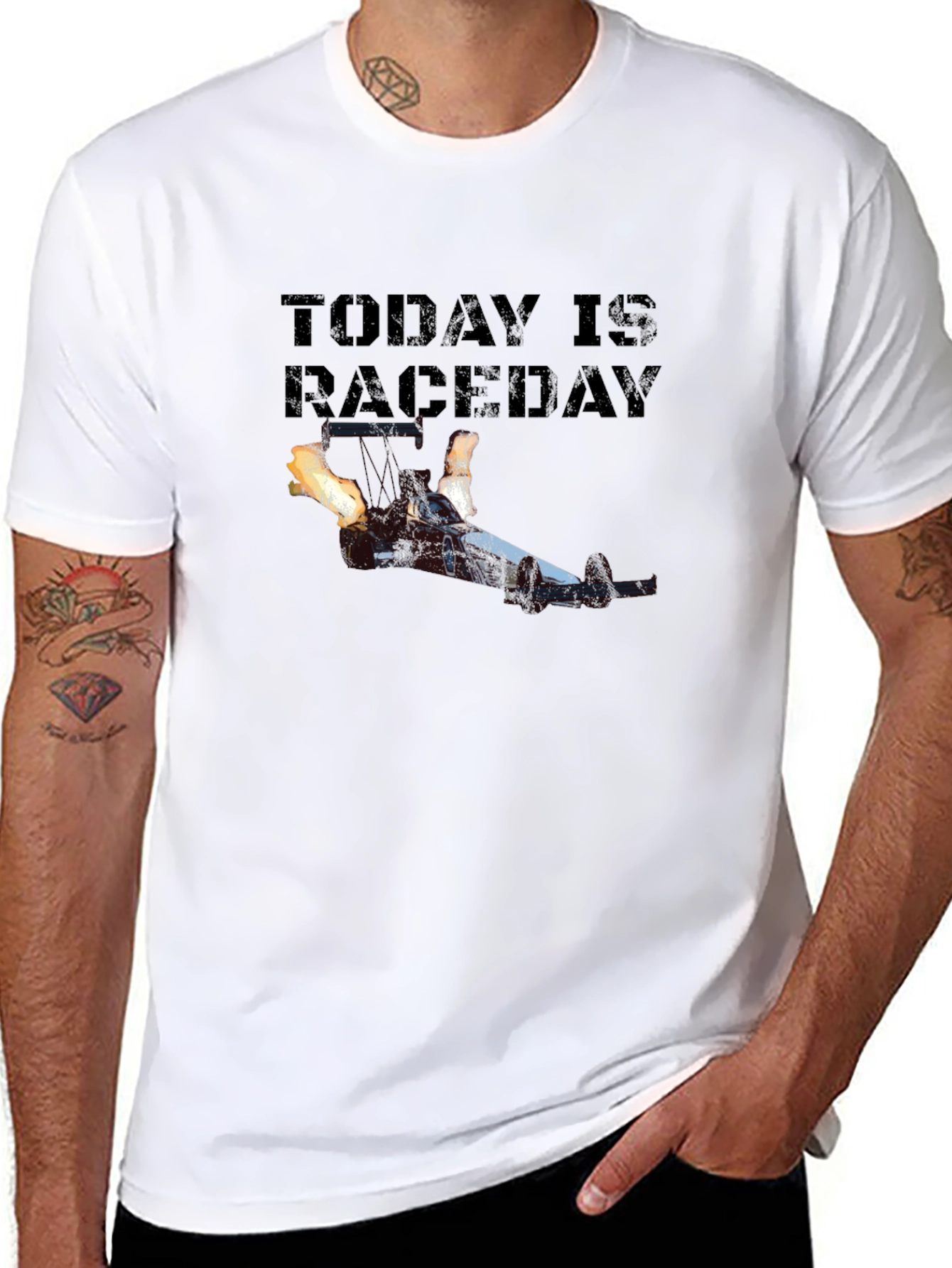 Raceday T-Shirt: Fuel Your Passion!