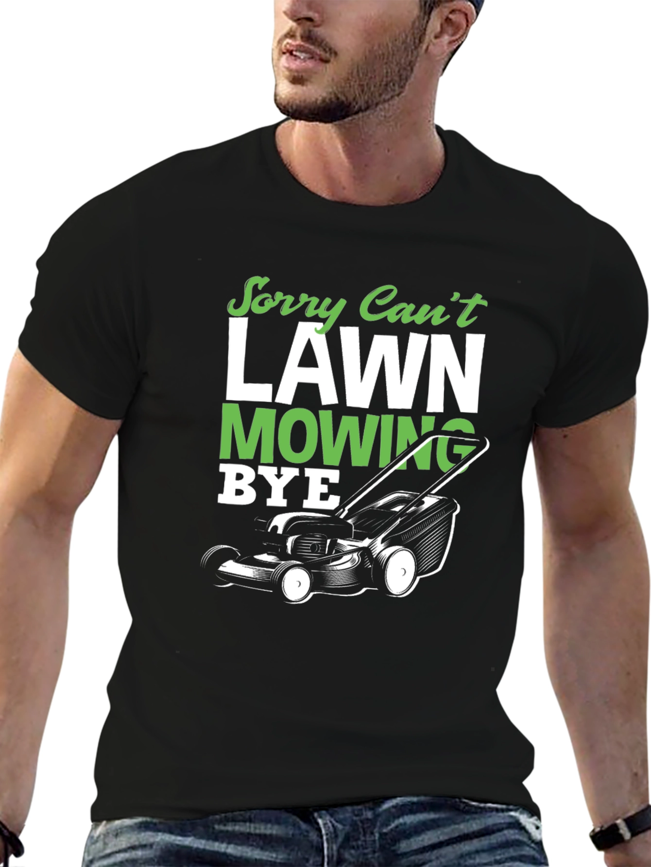 Sorry Cant Lawn Mowing Bye T-Shirt
