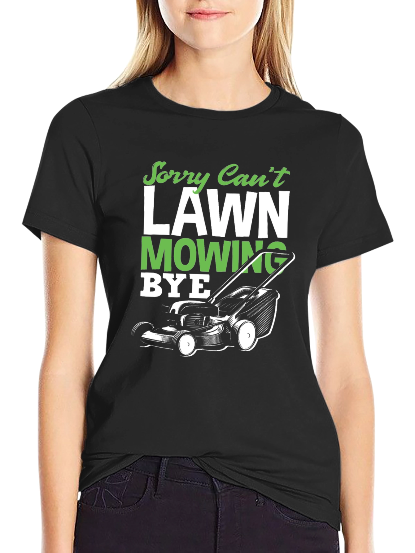 Sorry Cant Lawn Mowing Bye T-Shirt