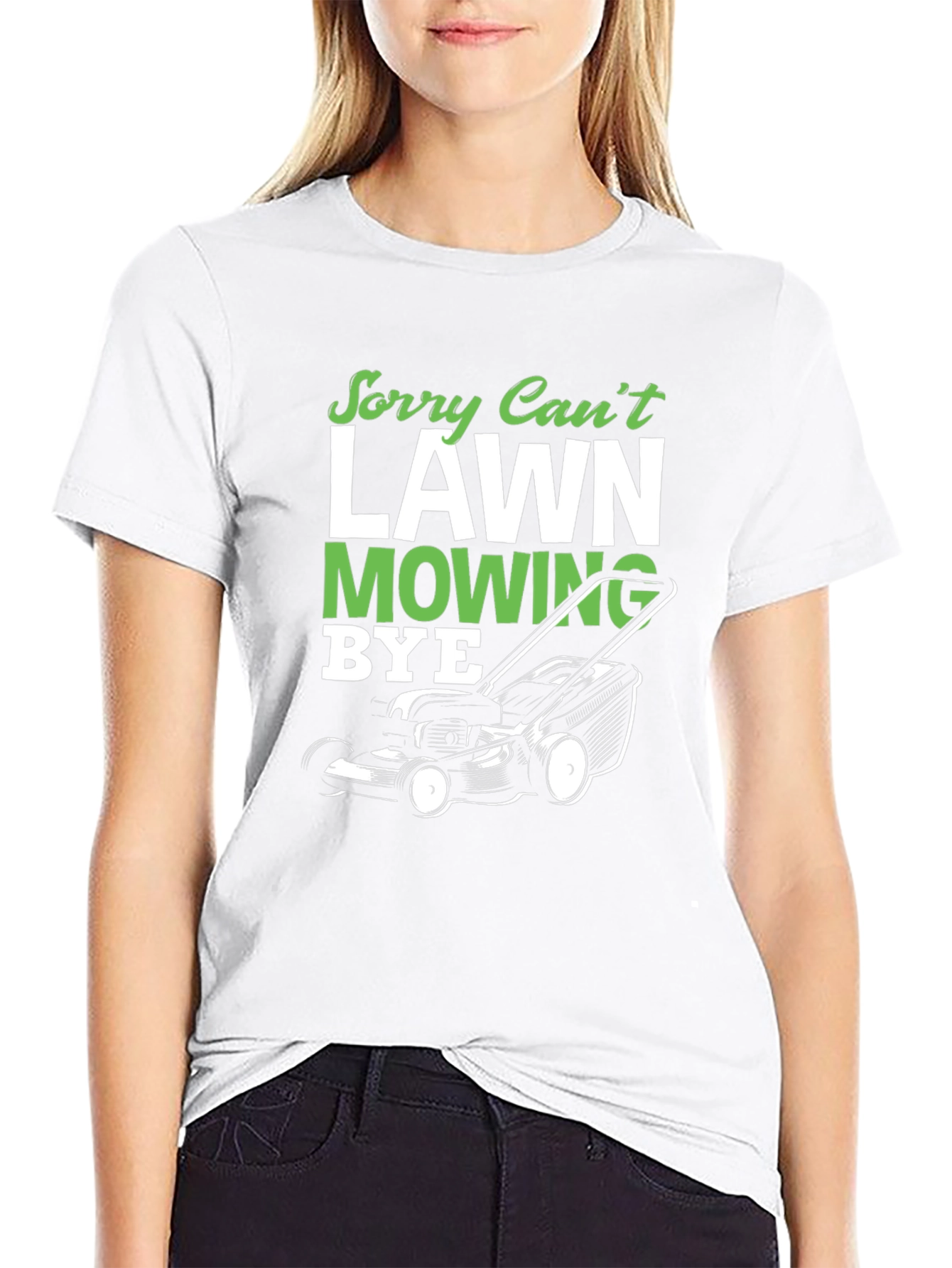 Sorry Cant Lawn Mowing Bye T-Shirt