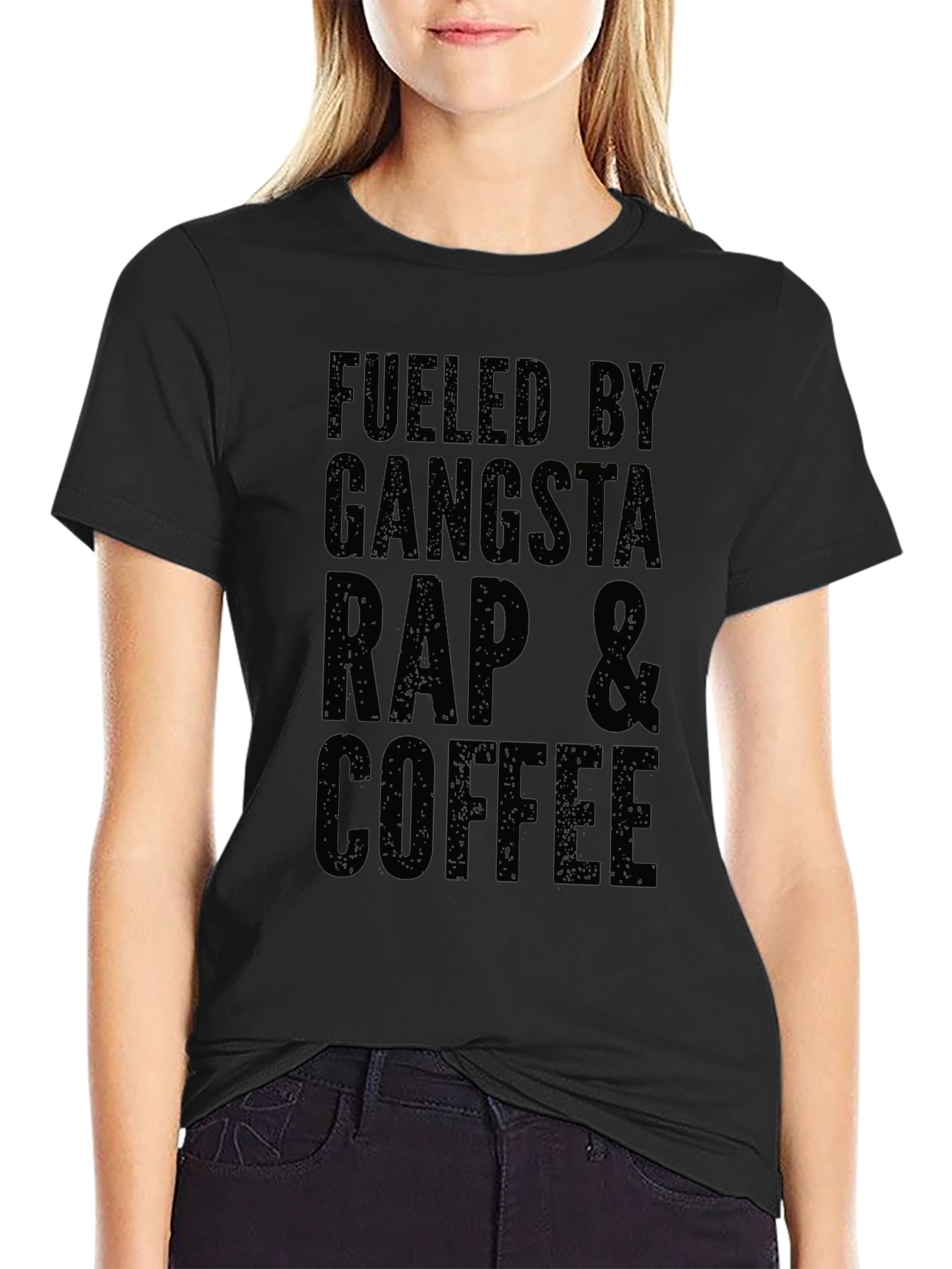 Fueled By Gangsta Rap & Coffee T-Shirt