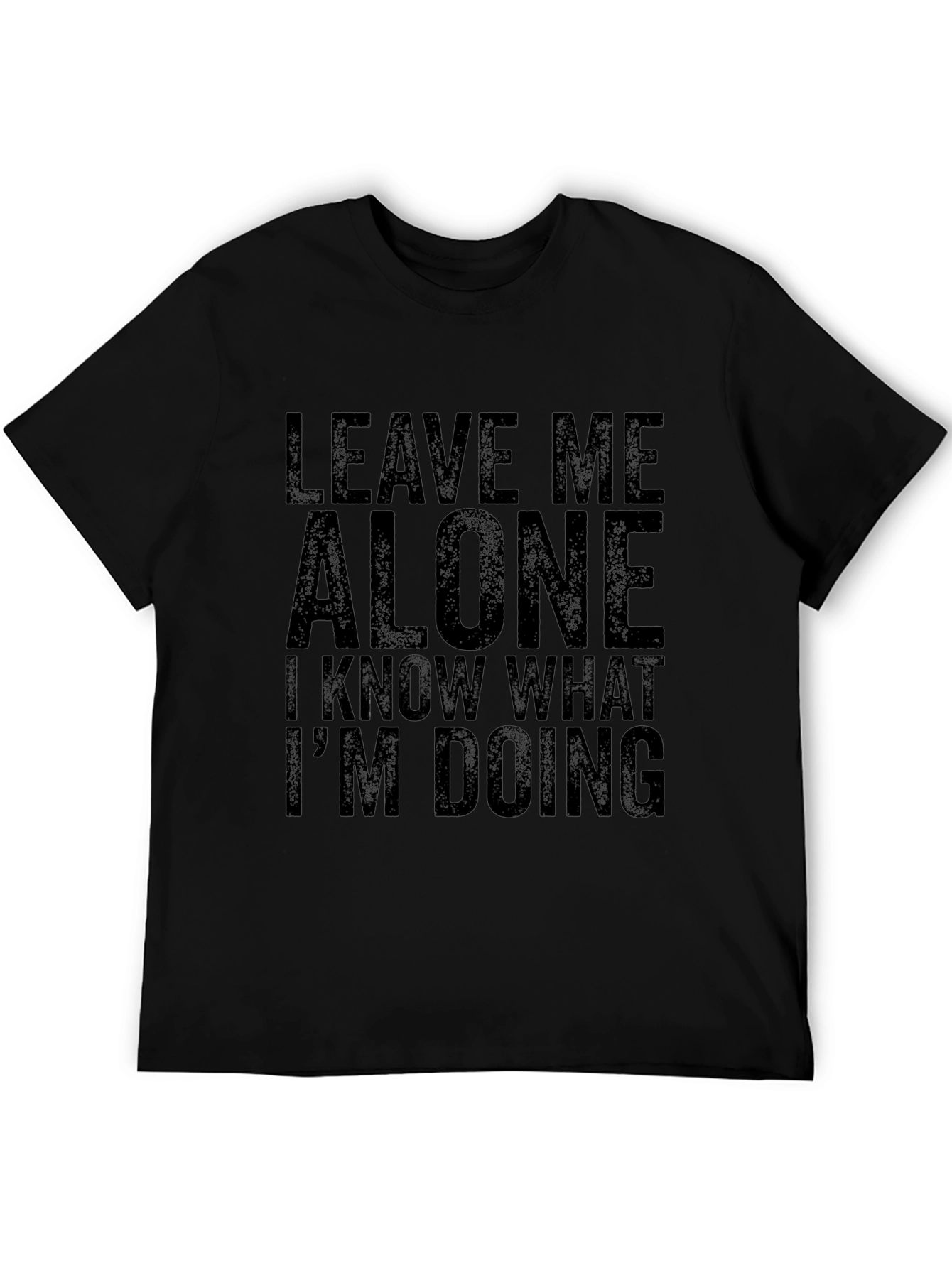 Leave Me Alone Graphic T-Shirt - Relaxed Fit