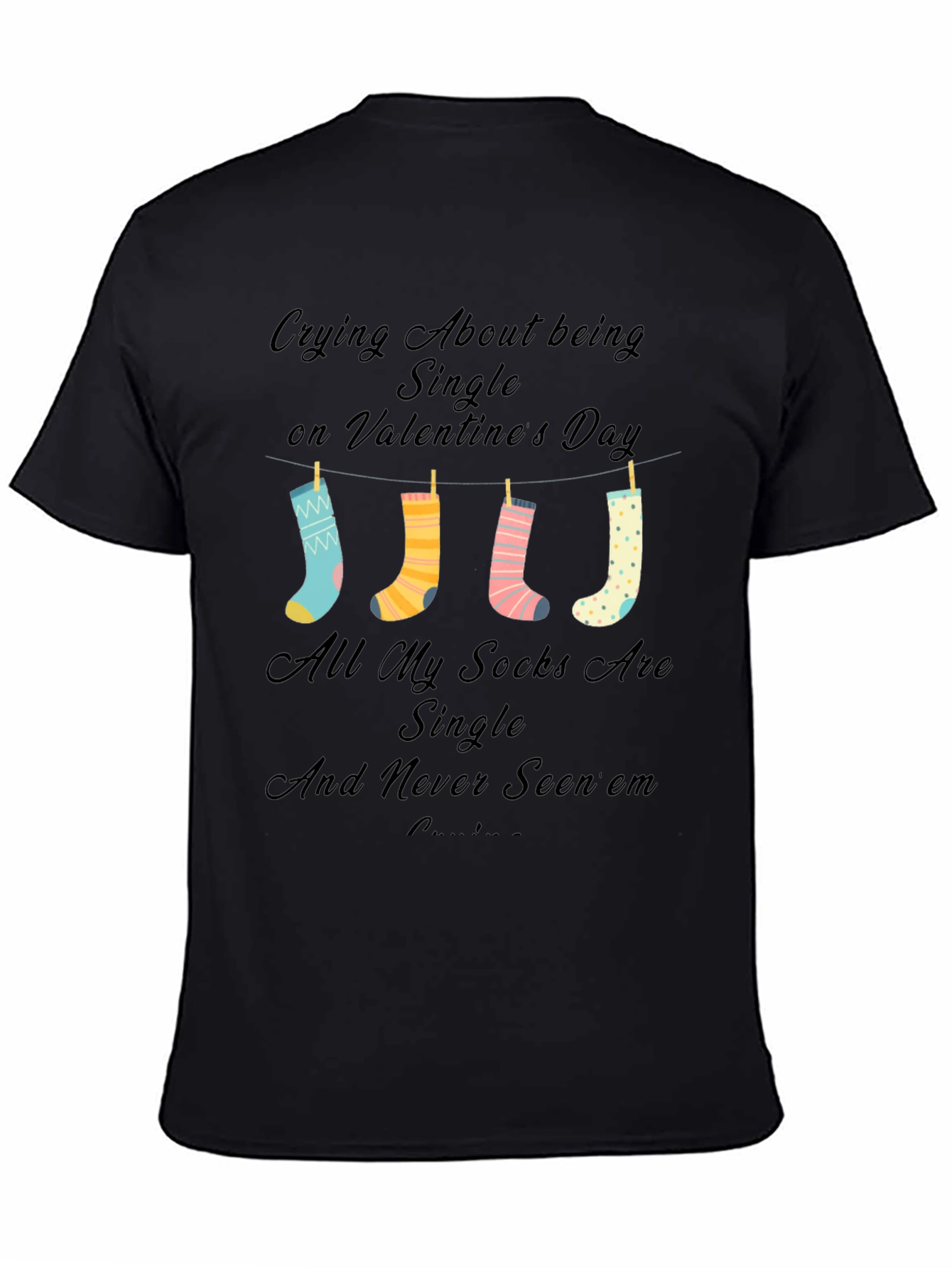Single Valentines Day Socks T-Shirt