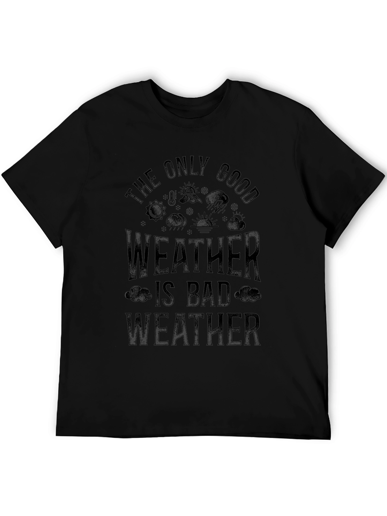 Bad Weather Graphic T-Shirt for Weather Enthusiasts
