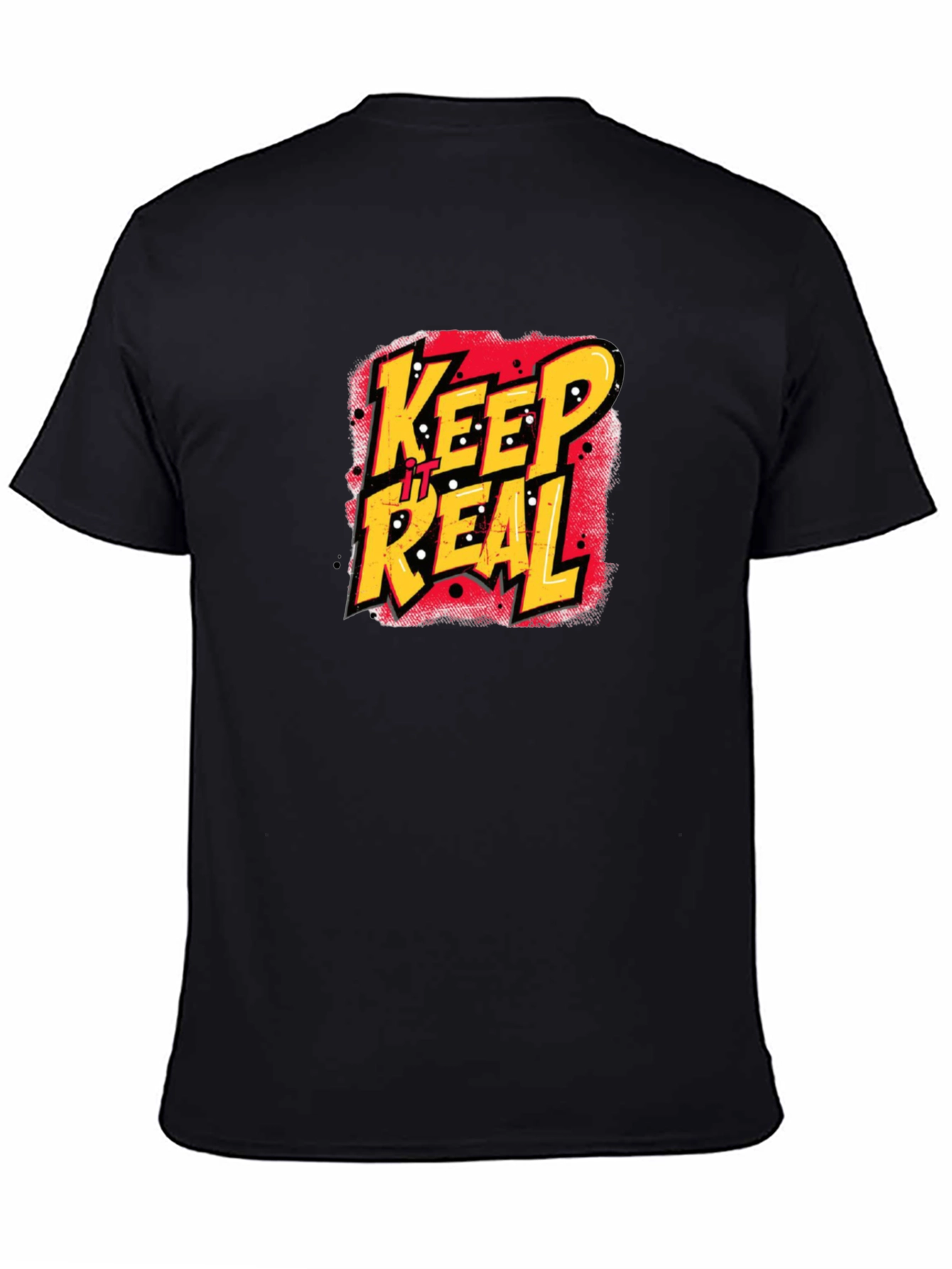 Keep It Real Graphic Tee - Classic Style