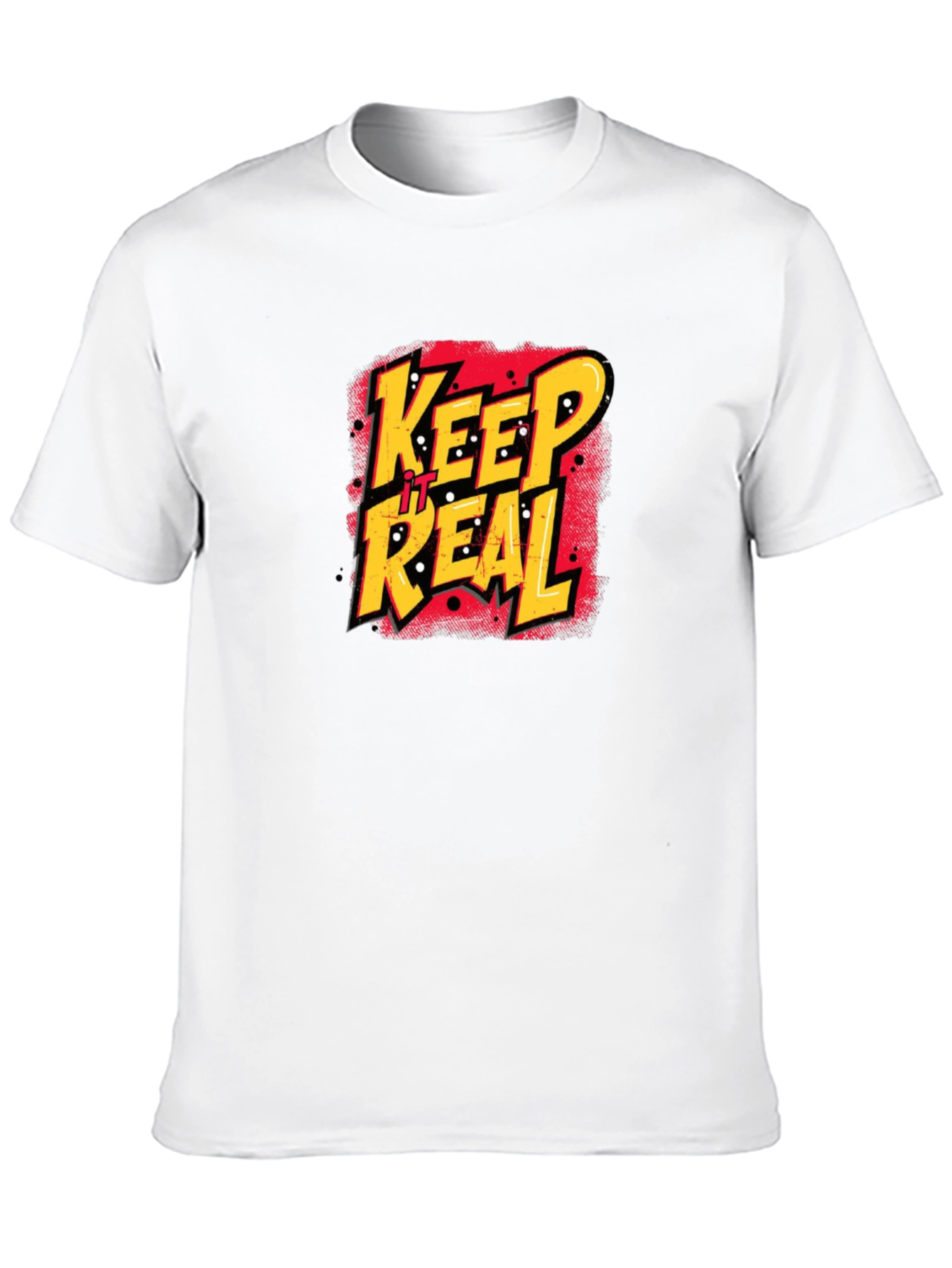 Keep It Real Graphic Tee - Classic Style