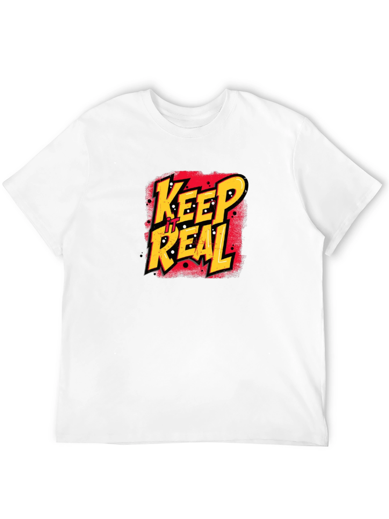 Keep It Real Graphic Tee - Classic Style