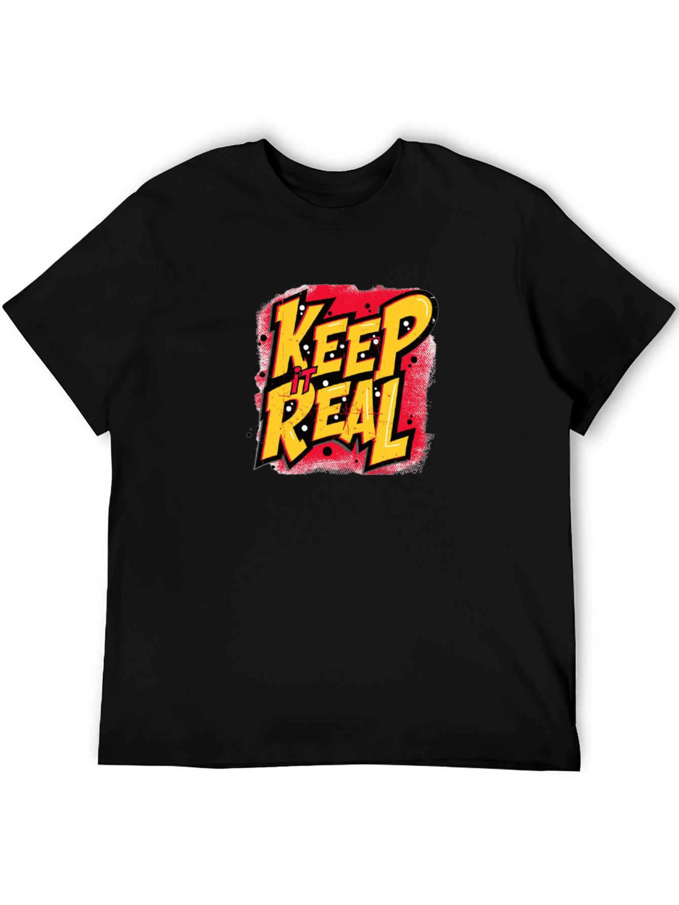 Keep It Real Graphic Tee - Classic Style