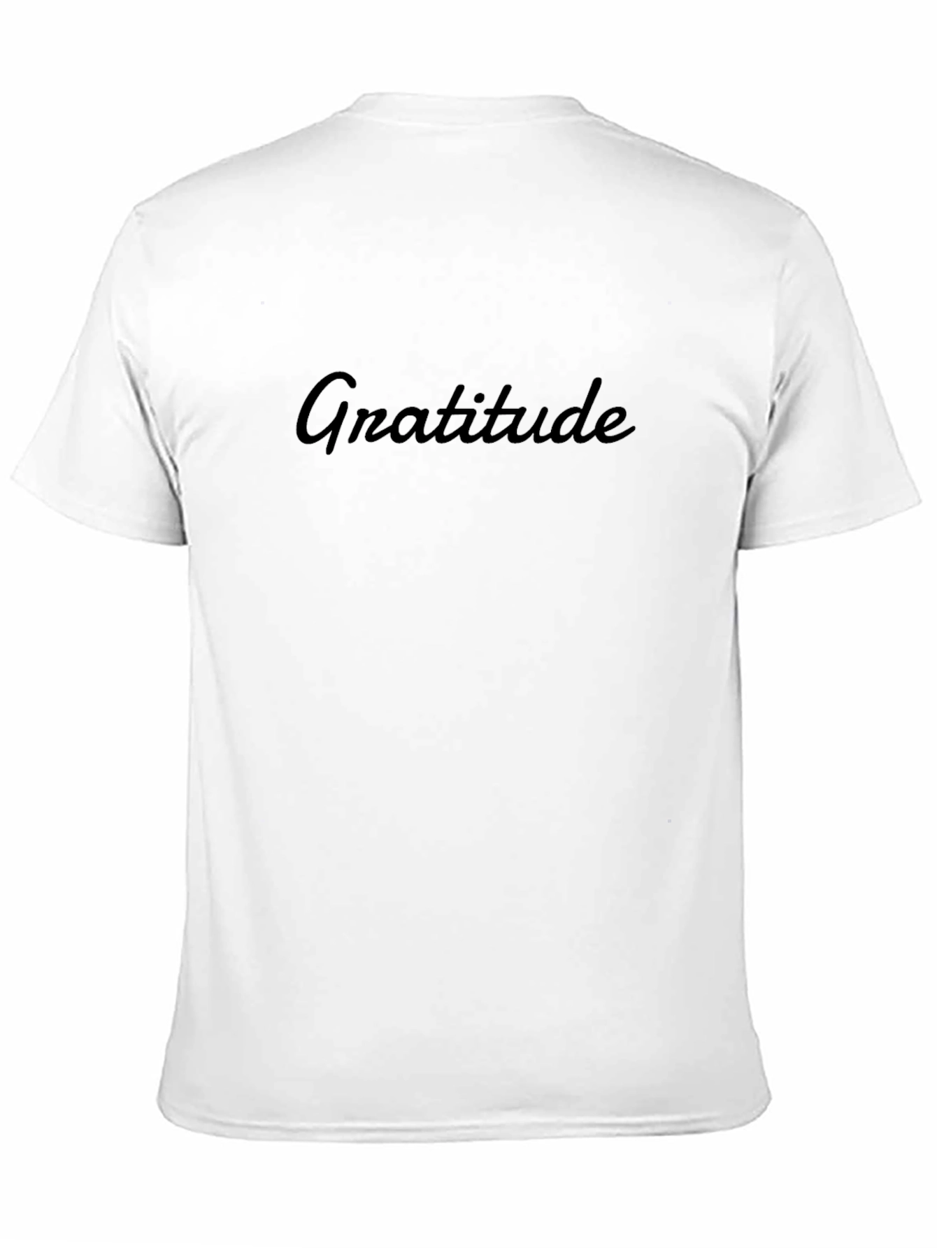 Gratitude Black T-Shirt