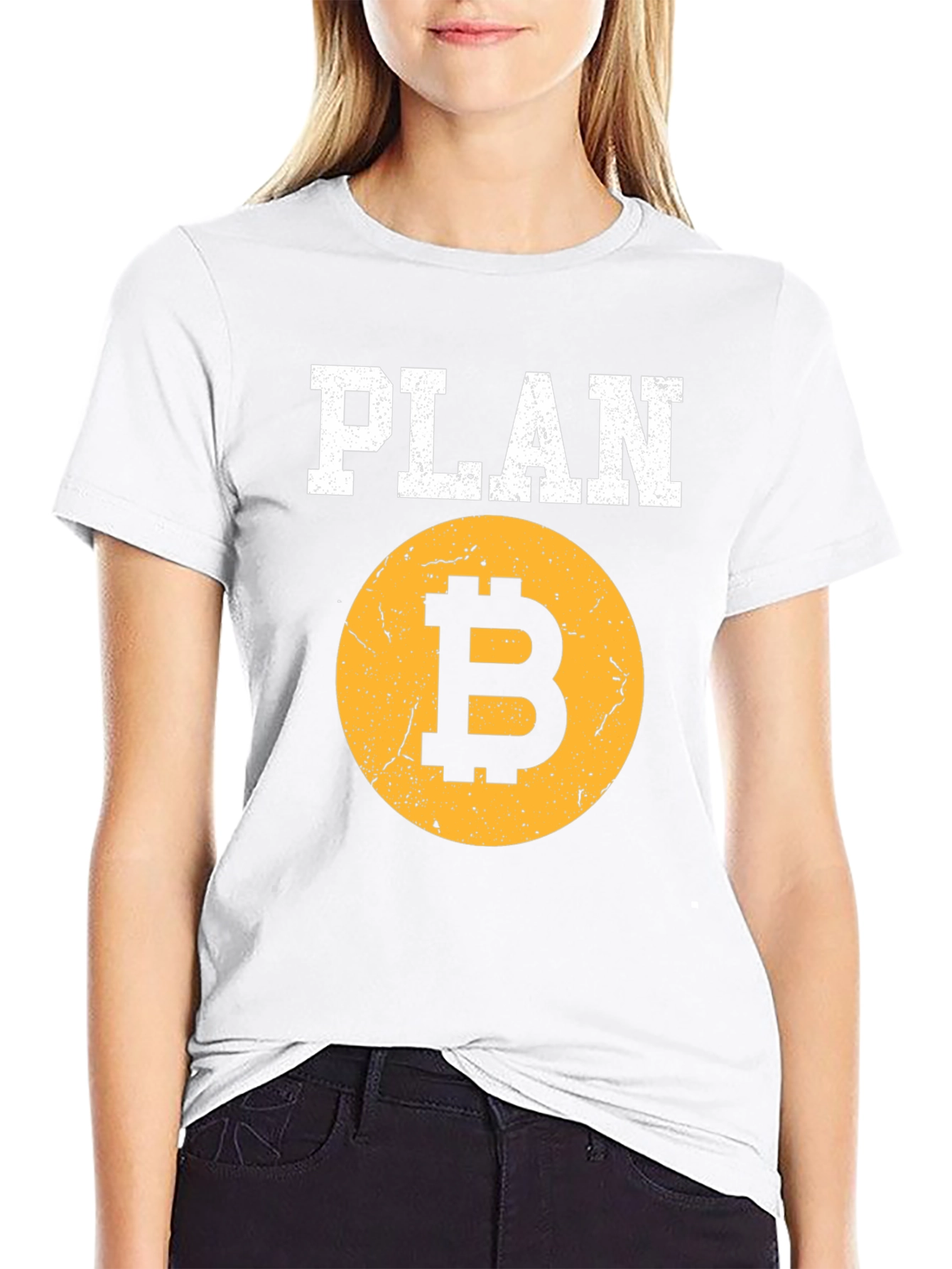 Bitcoin Plan Black T-Shirt Crypto Currency Tee