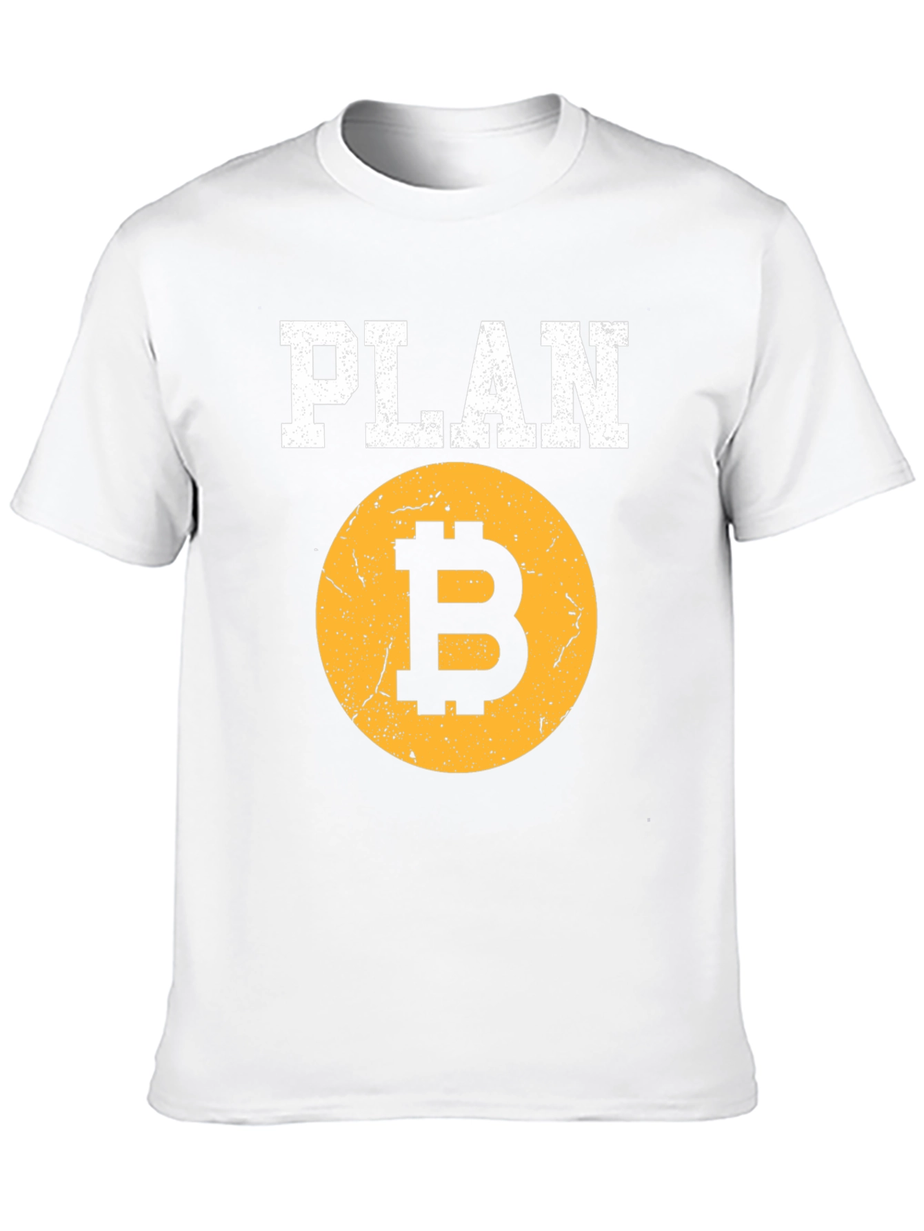 Bitcoin Plan Black T-Shirt Crypto Currency Tee