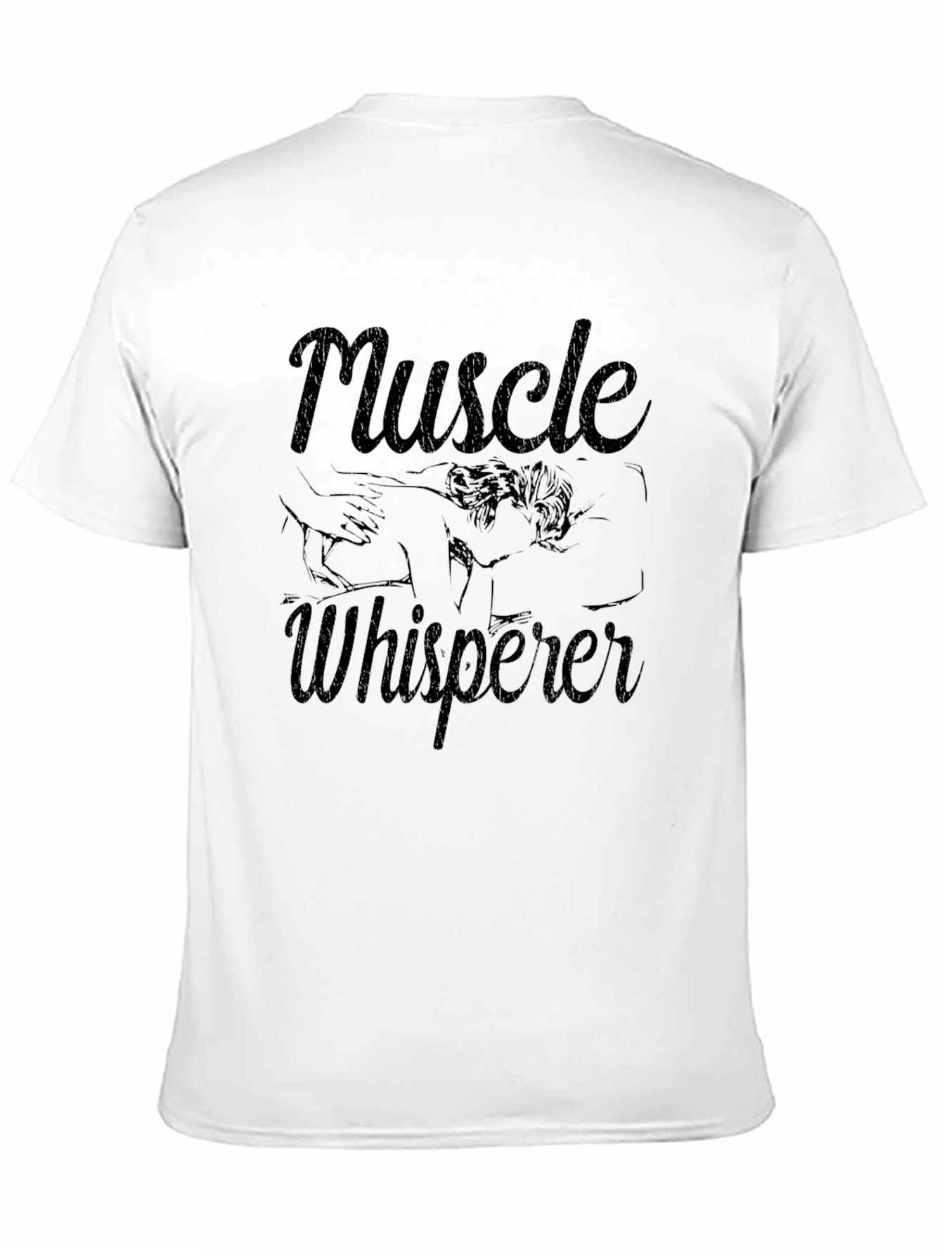 Muscle Whisperer Black T-Shirt