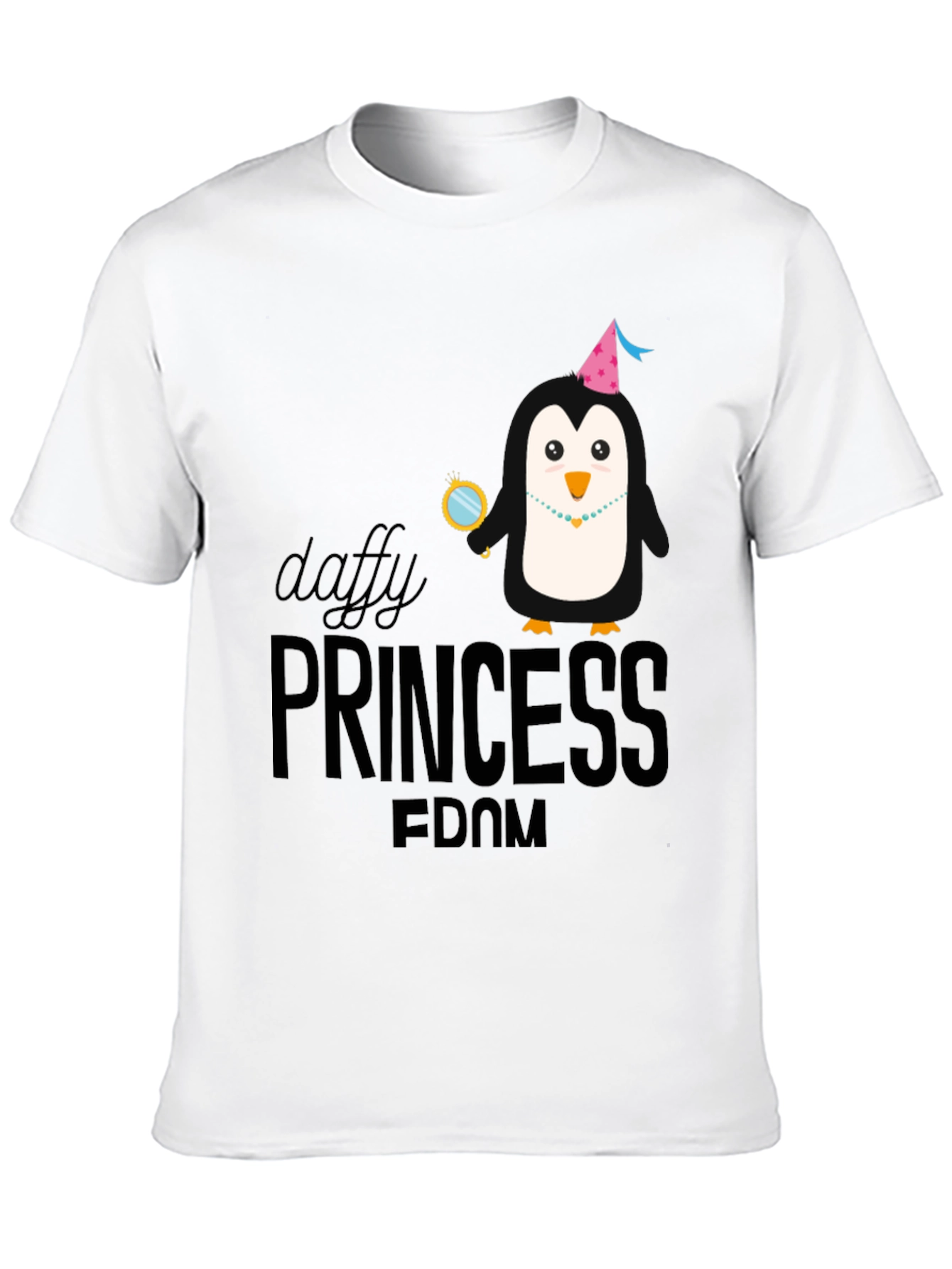 Daffy Princessdom Black T-Shirt