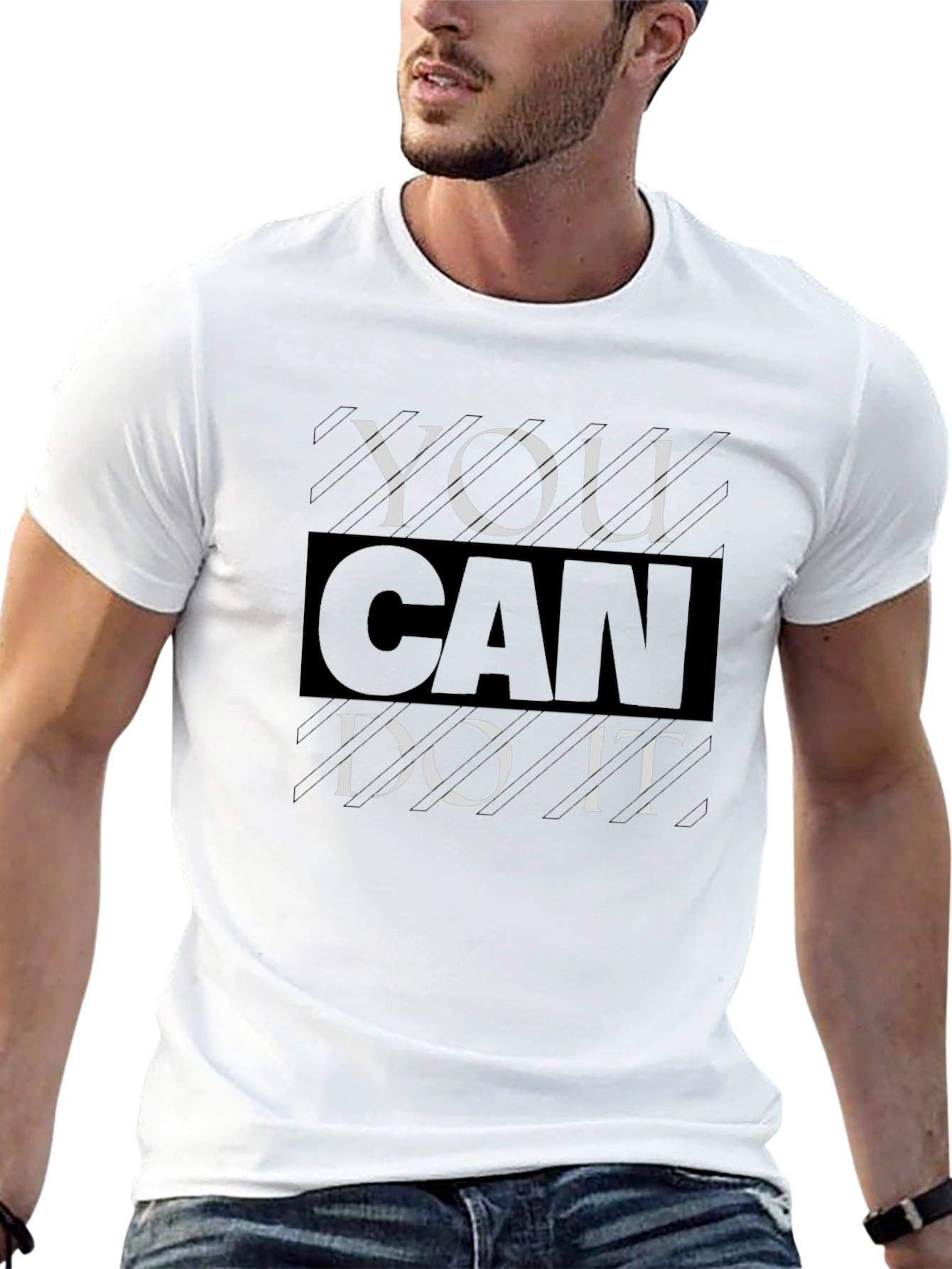 Motivational Graphic Tee - You Can Do It
