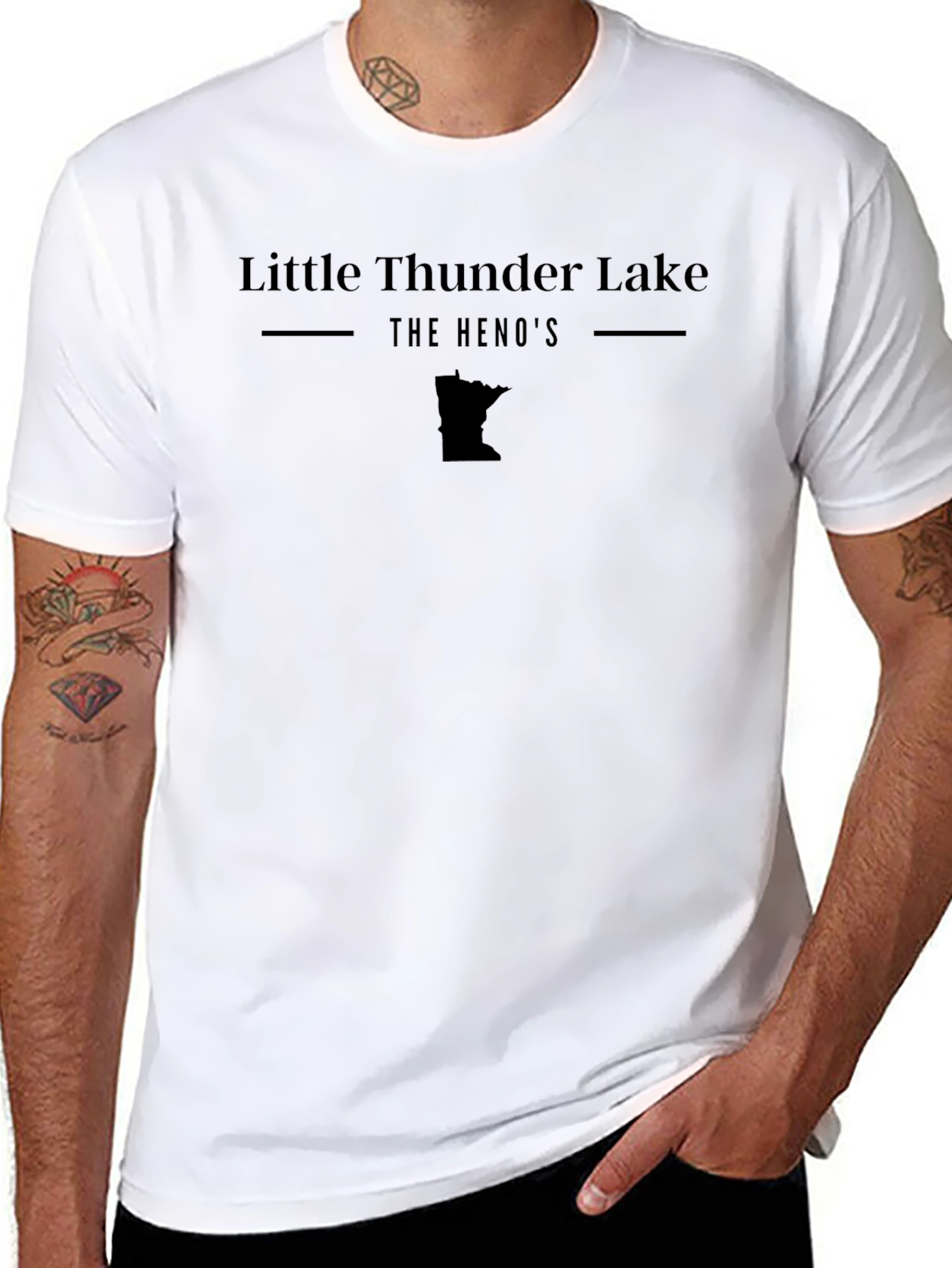Little Thunder Lake T-Shirt - Minnesota State Pride