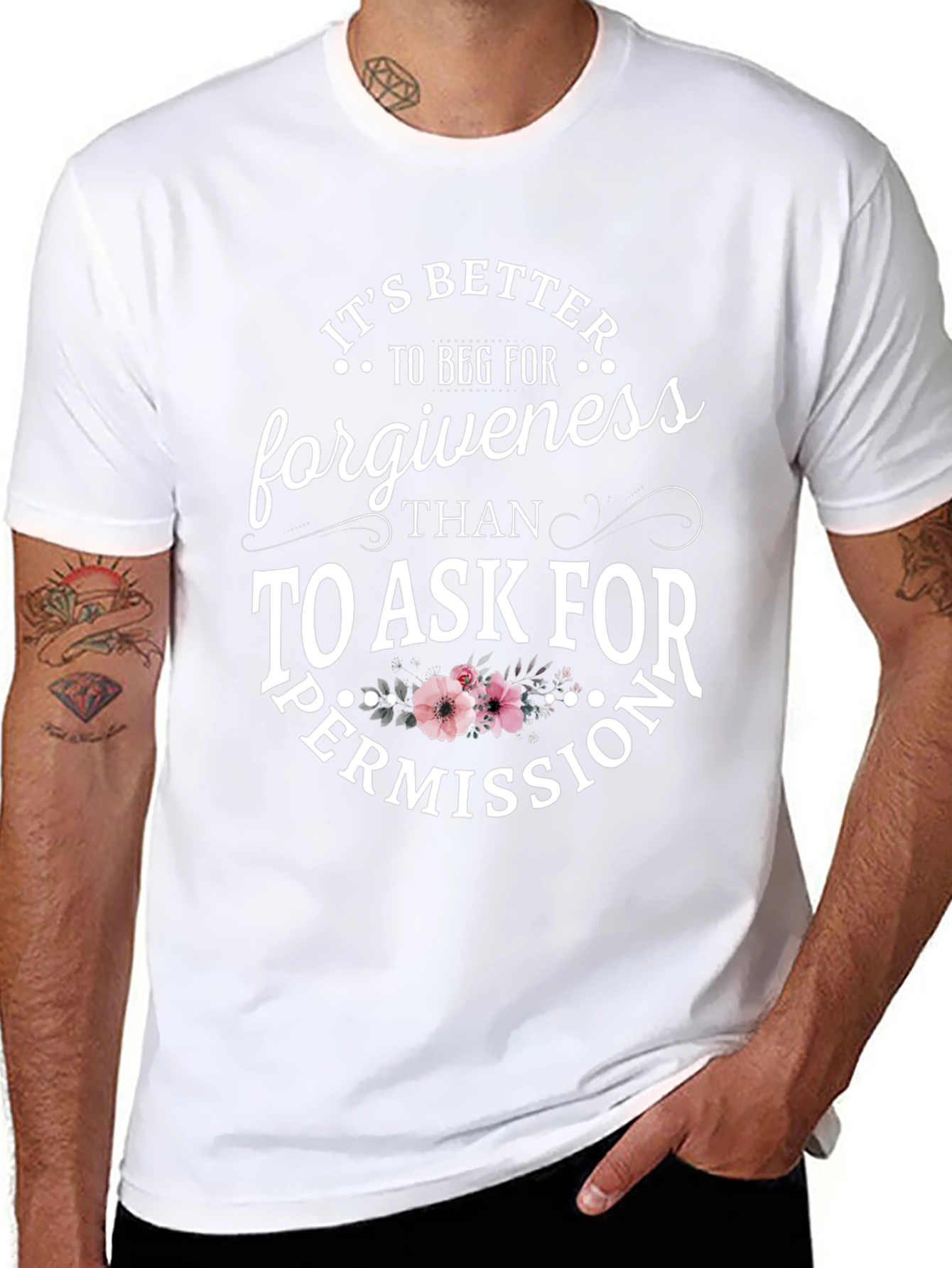 Forgiveness Graphic T-Shirt - Ask Forgiveness