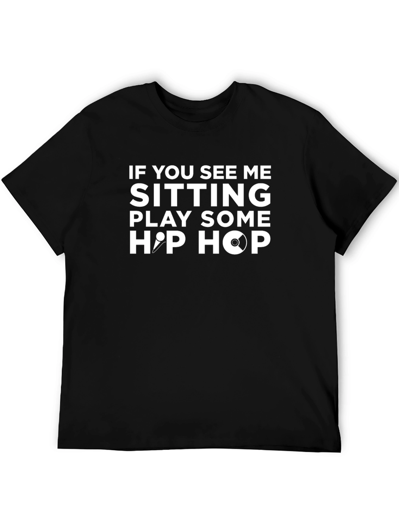 Hip Hop Music T-Shirt Funny Graphic Tee