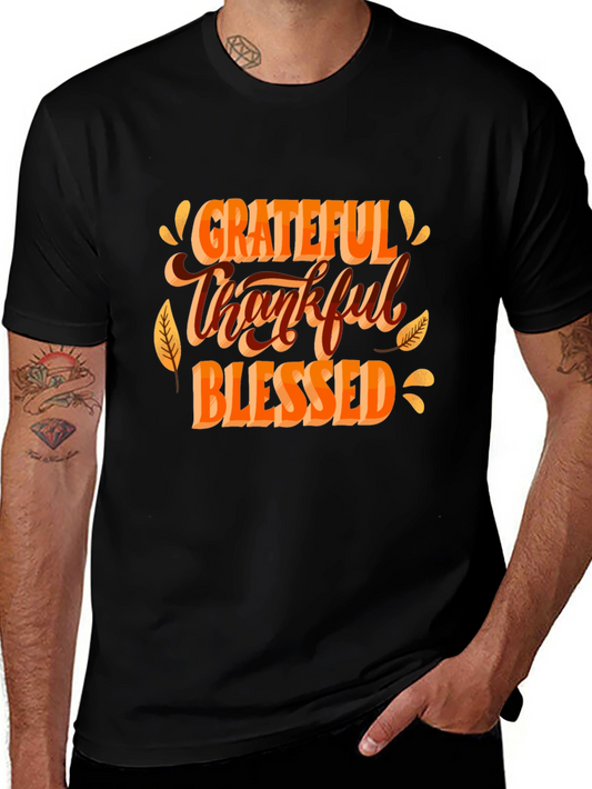 Grateful Thankful Blessed T-Shirt