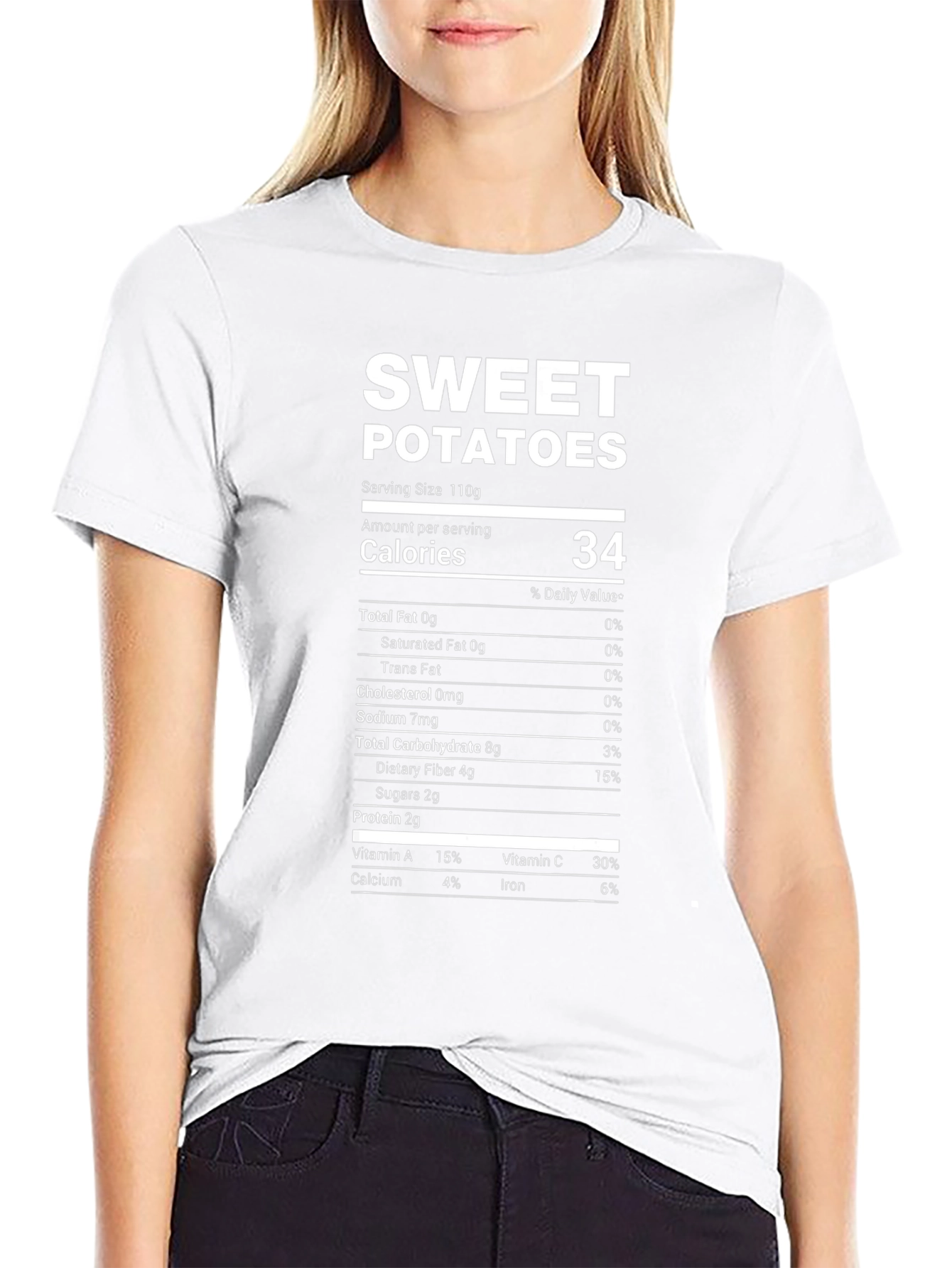 Sweet Potatoes Nutrition Facts T-Shirt