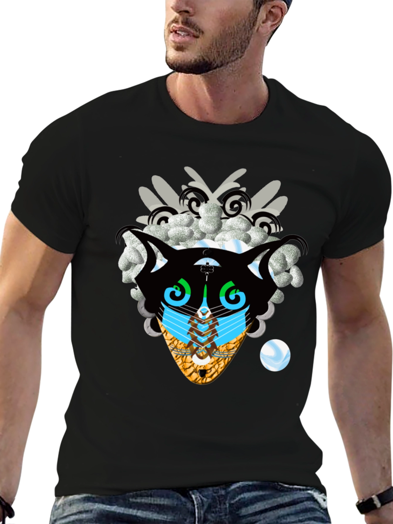 Abstract Graphic Tee - Unique Design T-Shirt
