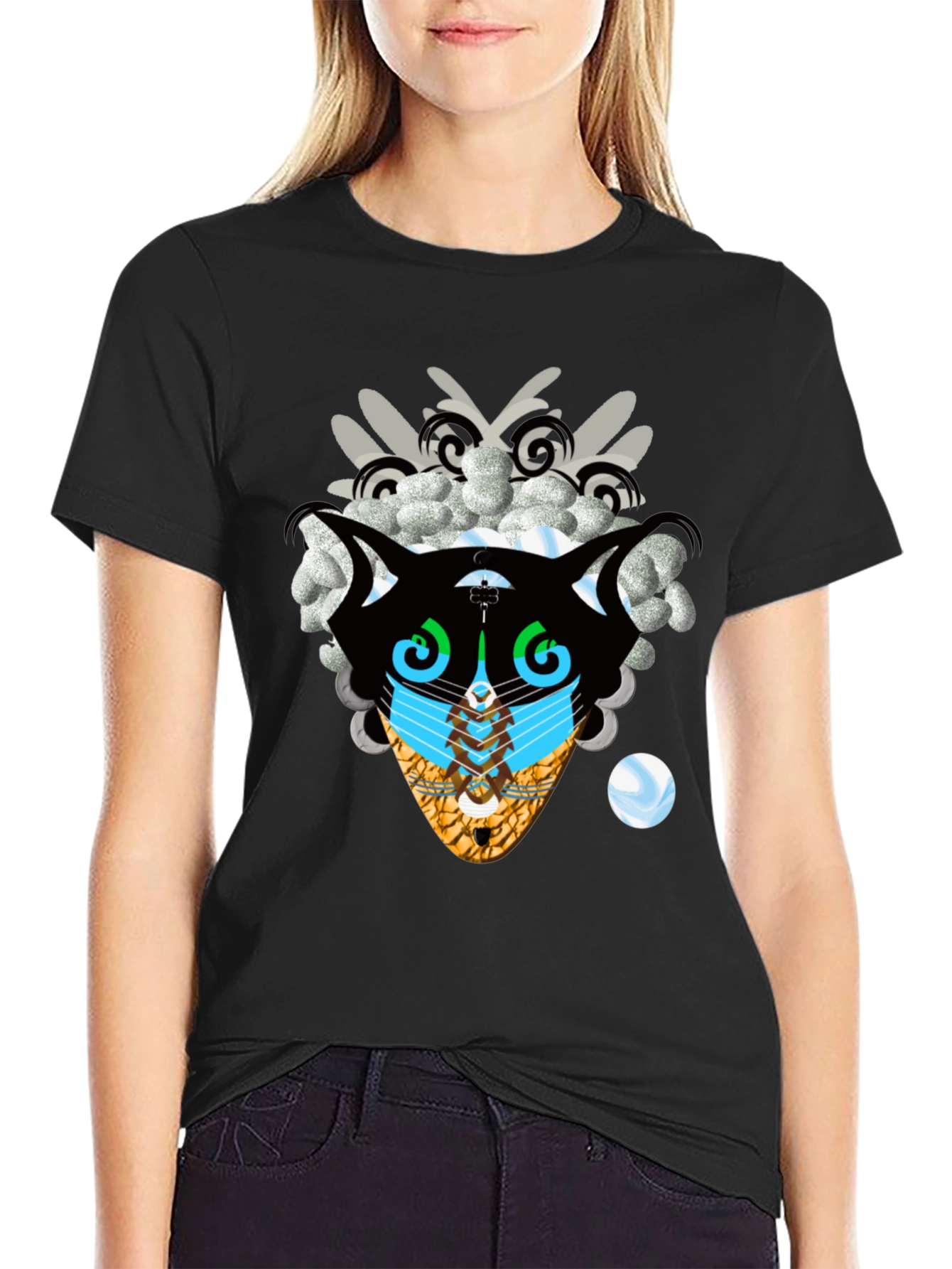 Abstract Graphic Tee - Unique Design T-Shirt